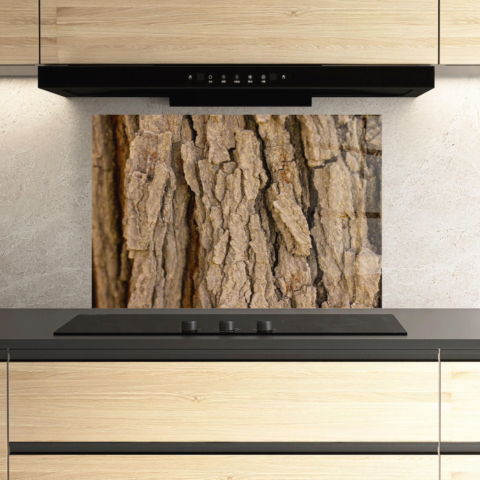 Konyhai üveg hátfal Old Wood mockup 3