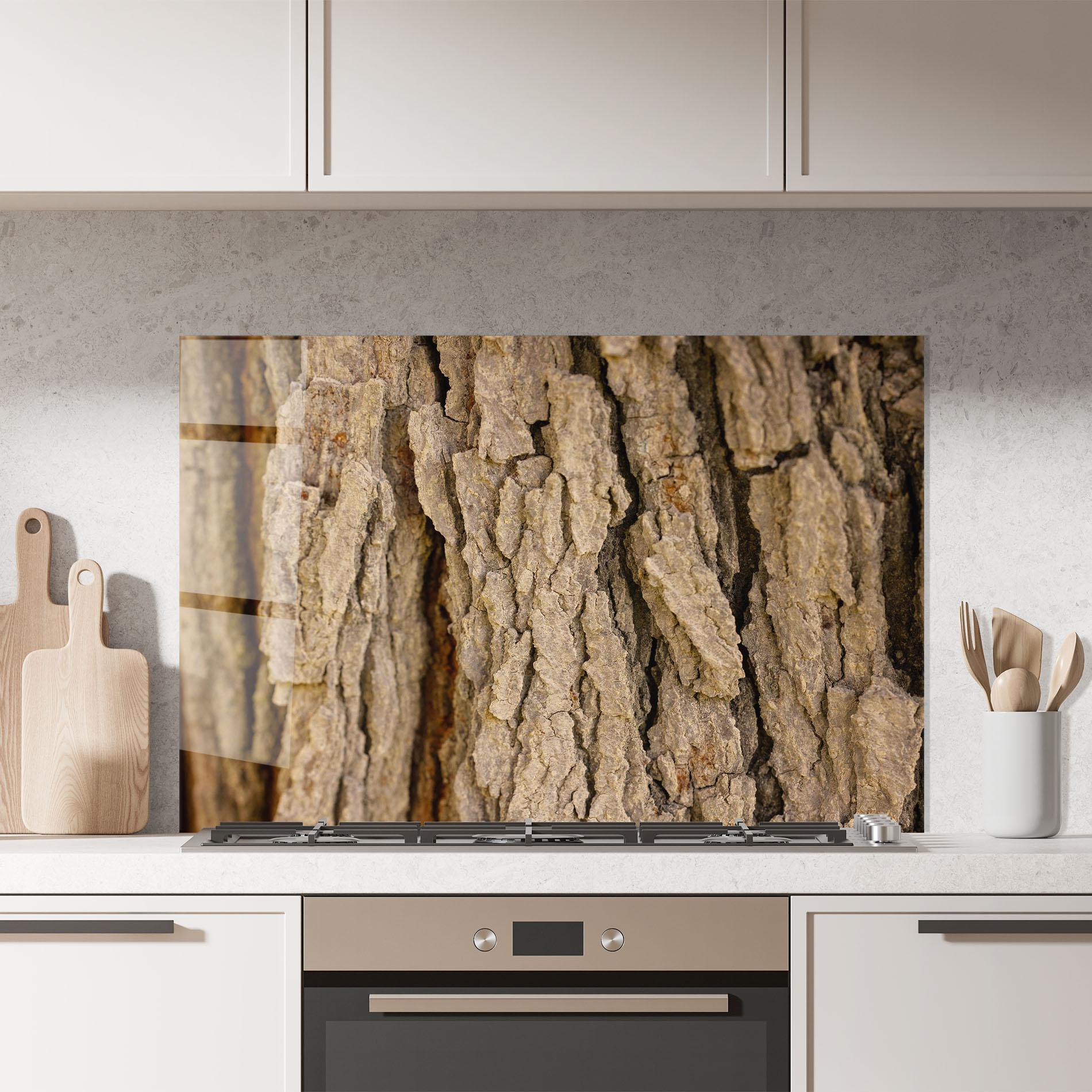 Konyhai üveg hátfal Old Wood mockup 7