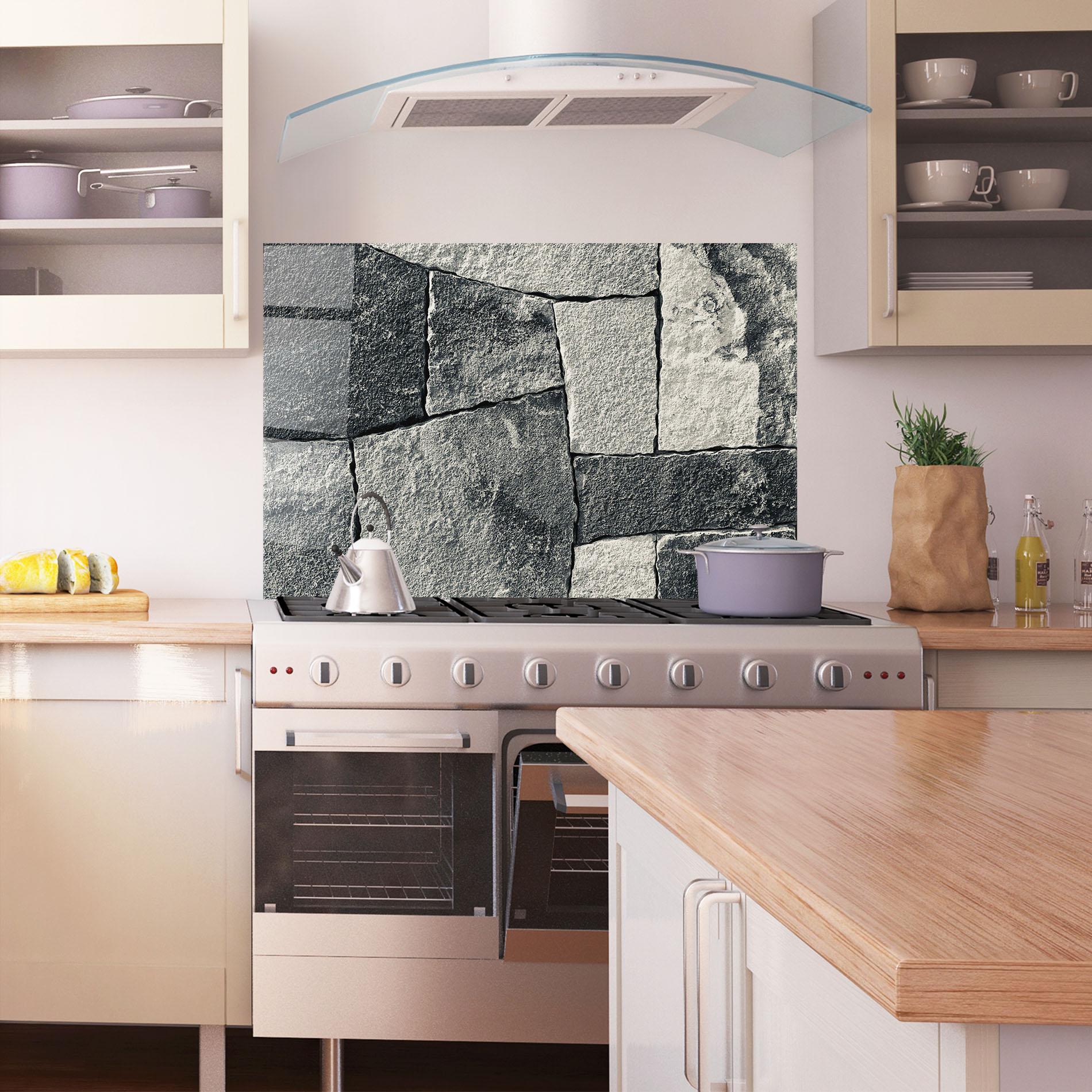 Konyhai üveg hátfal Mozaique Stones mockup 1