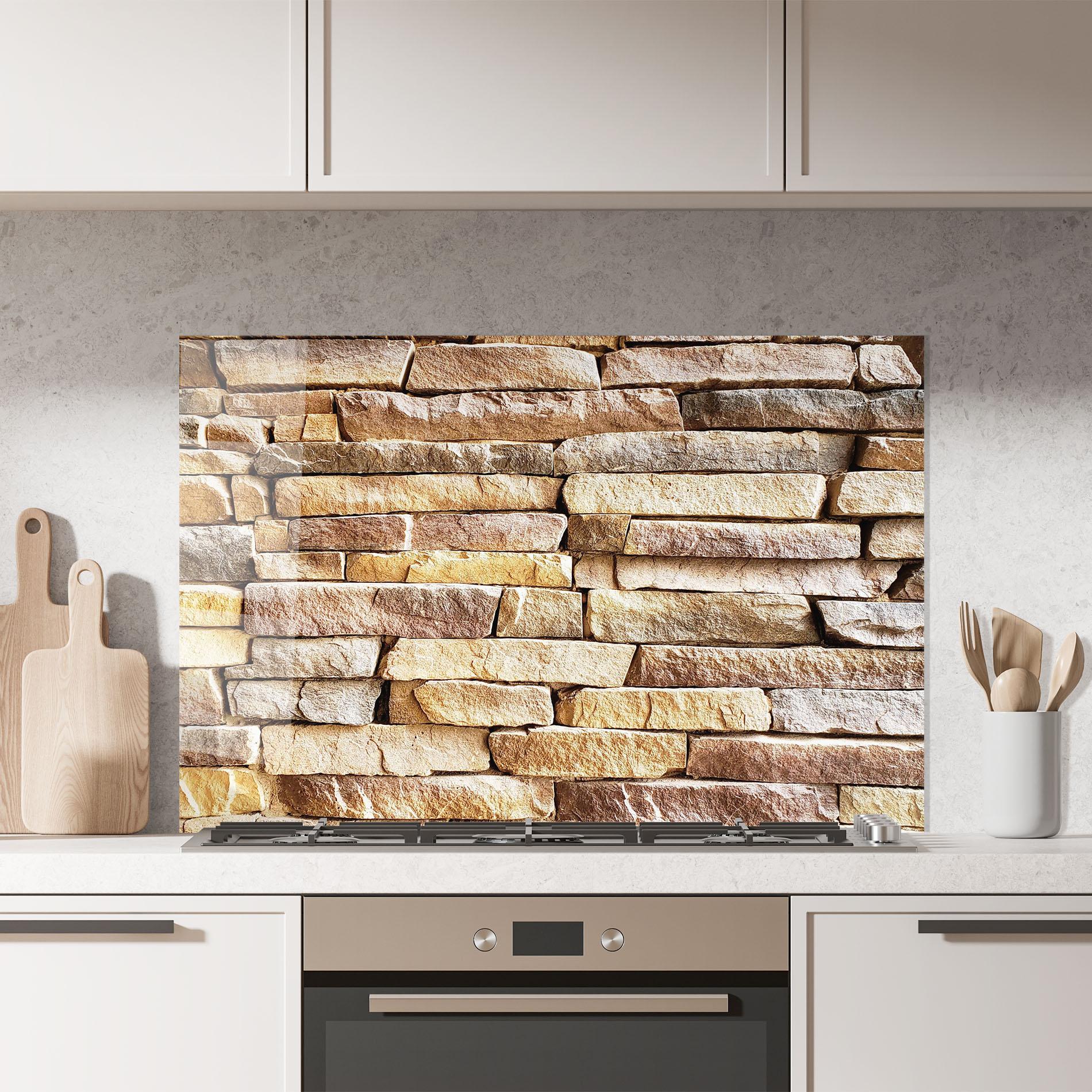 Konyhai üveg hátfal Desert Stones 2 mockup 7