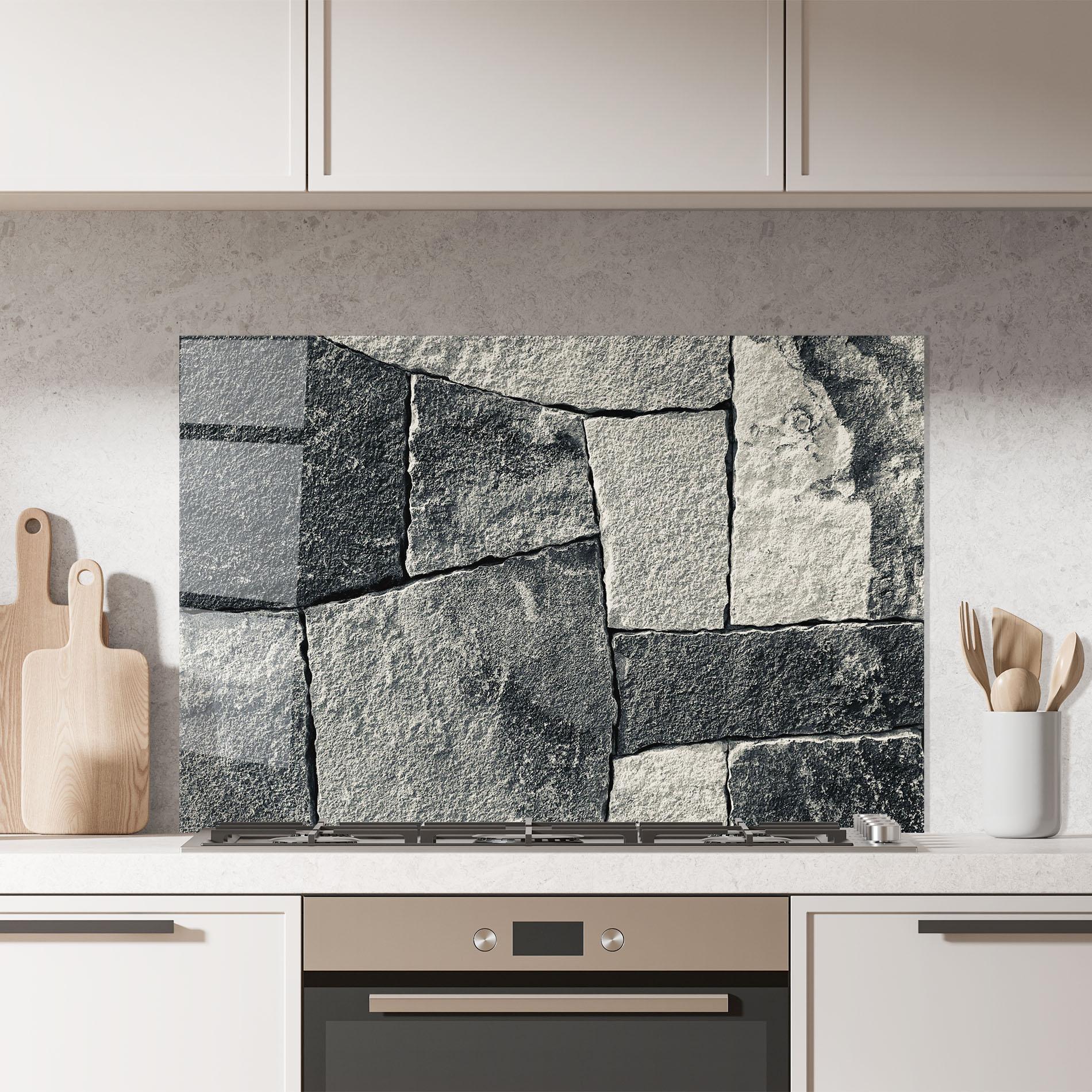 Konyhai üveg hátfal Mozaique Stones mockup 7