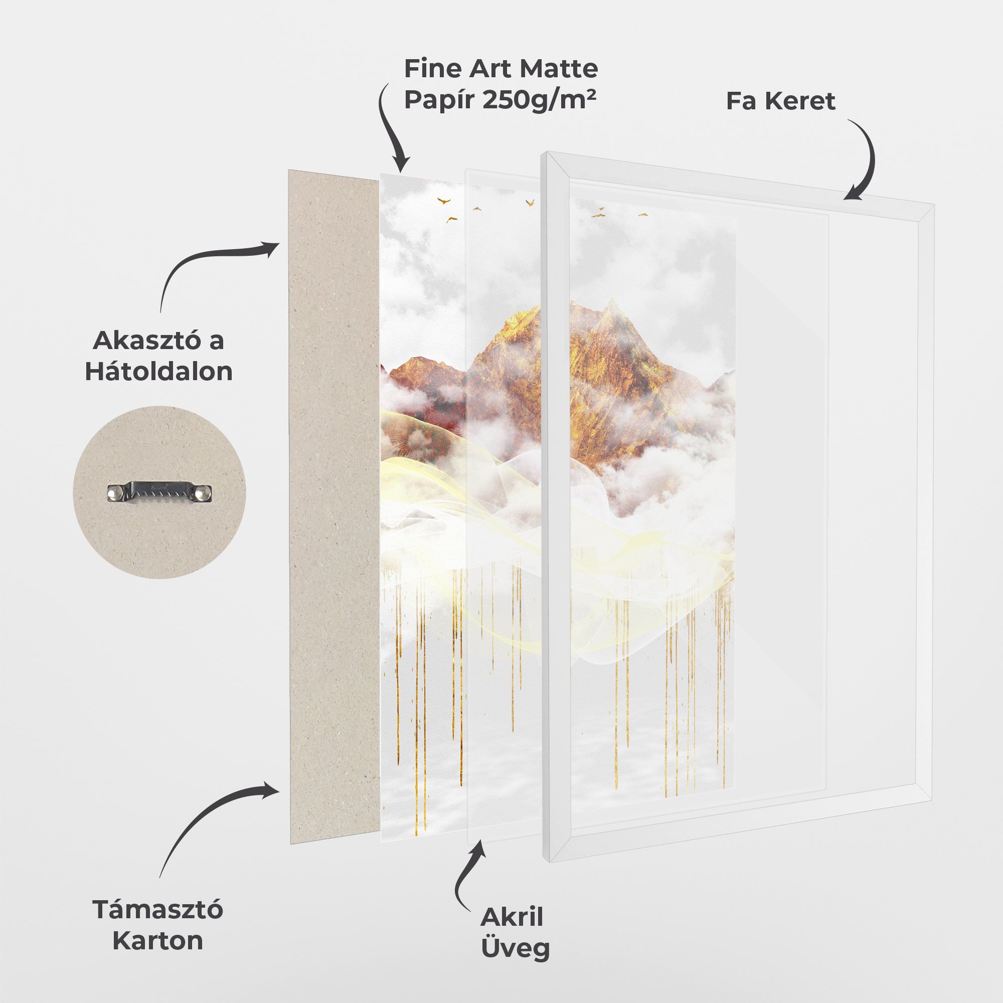 Abstract Golden Landscape 3 mockup 1