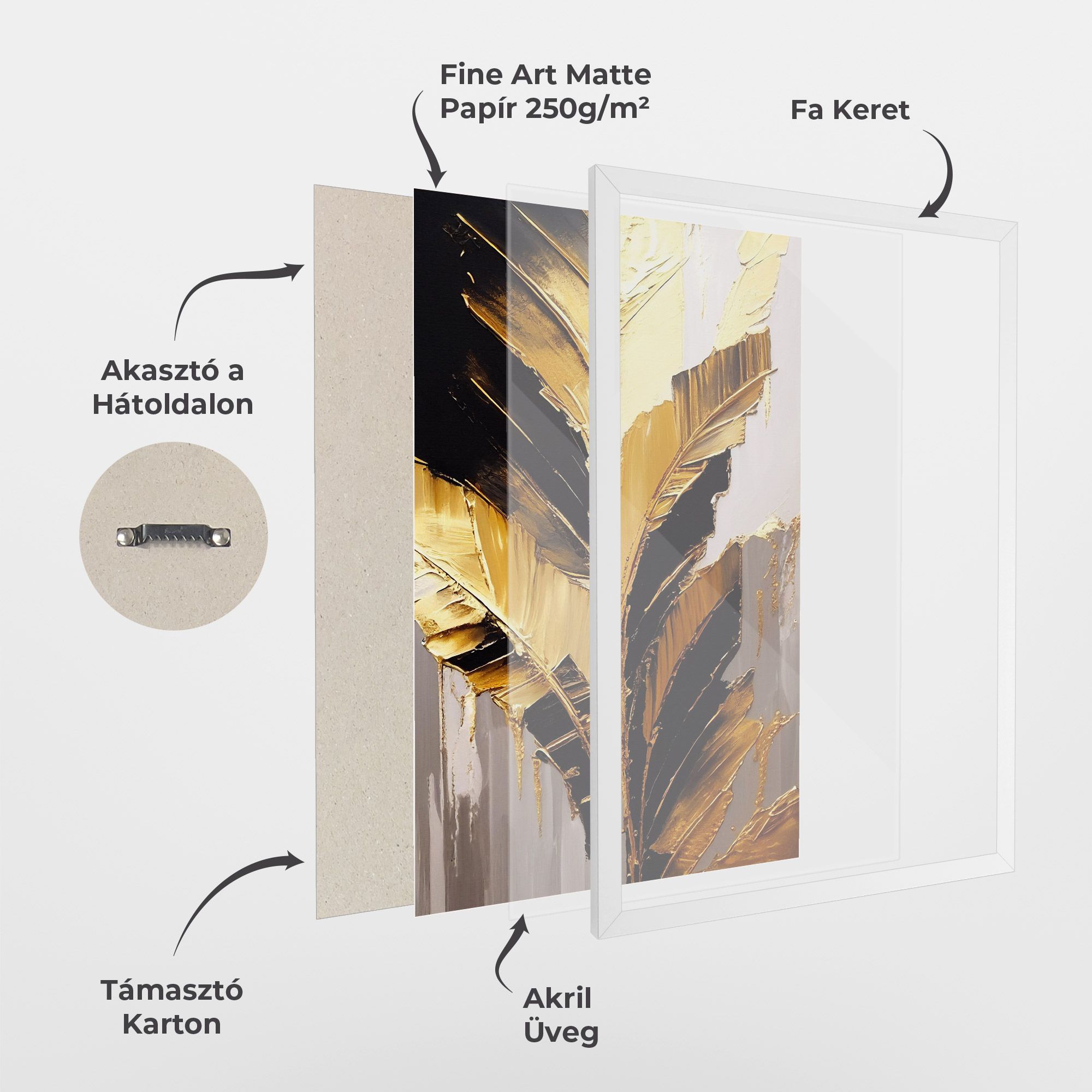 Balck With Gold Leafs mockup 1