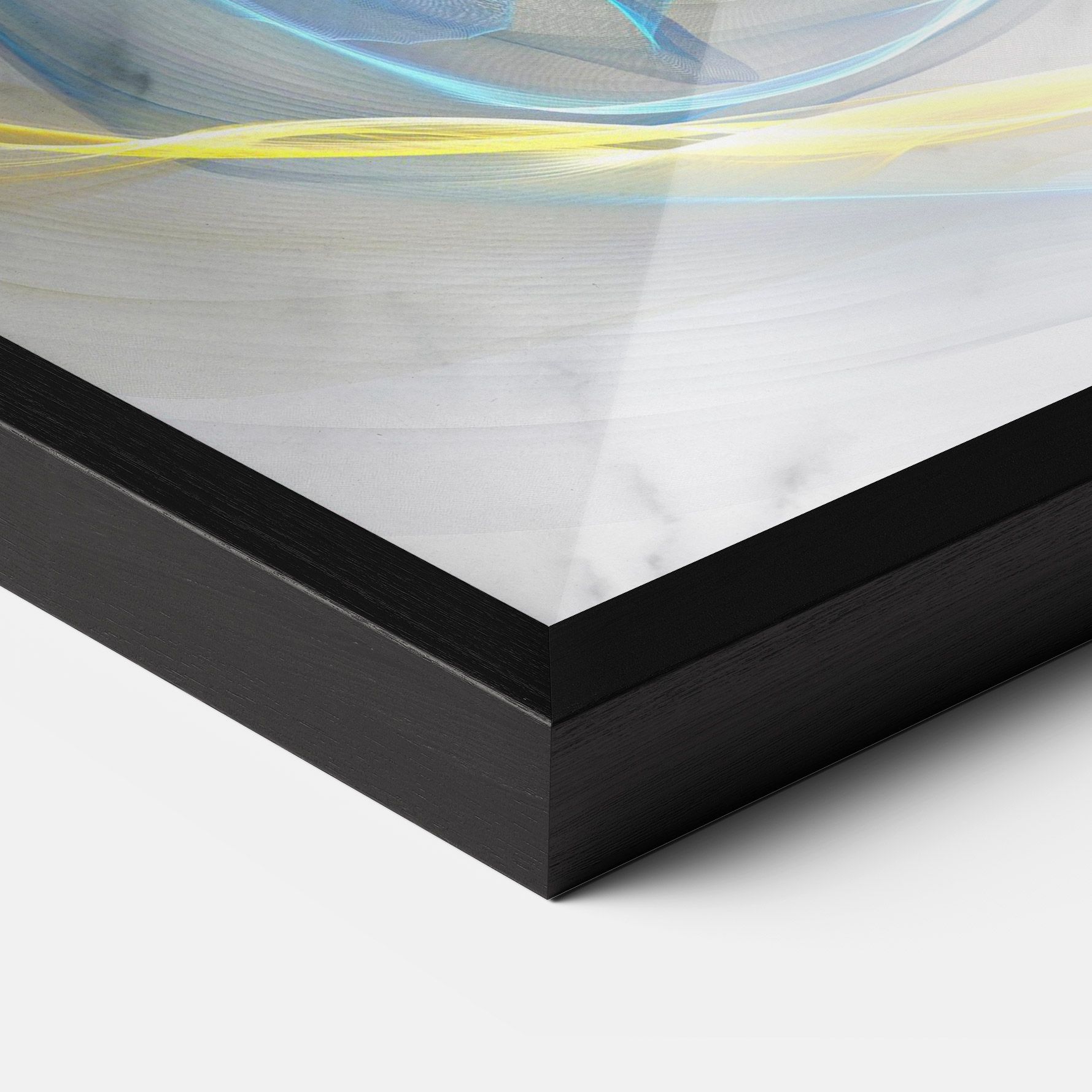 Abstract Golden Landscape 2 mockup 3