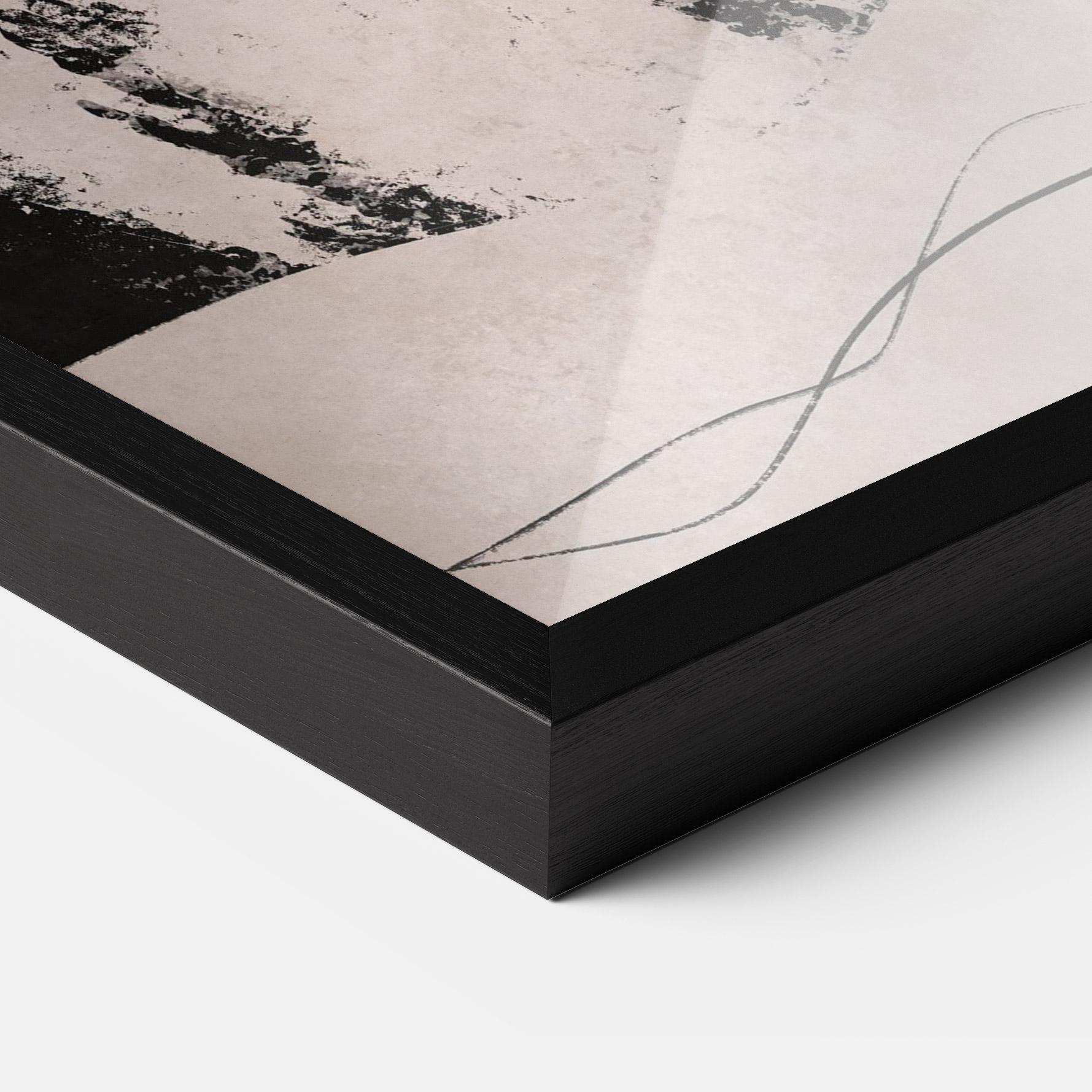 Keretezett Poszter Modern Brushstrokes mockup 3