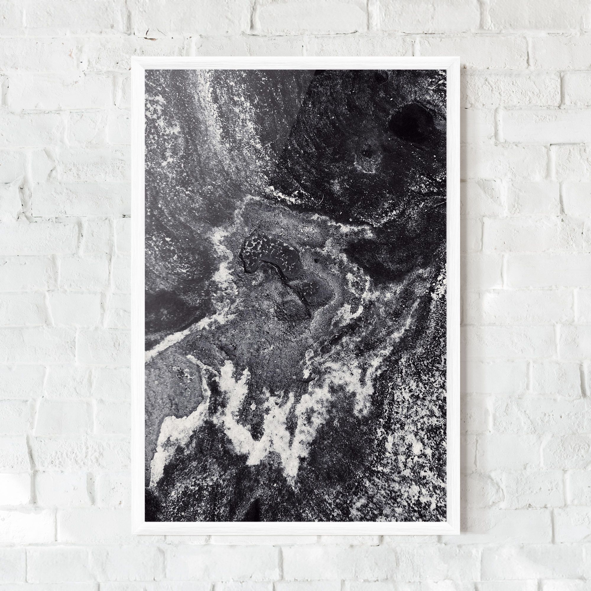 Black And White Abstract mockup 0