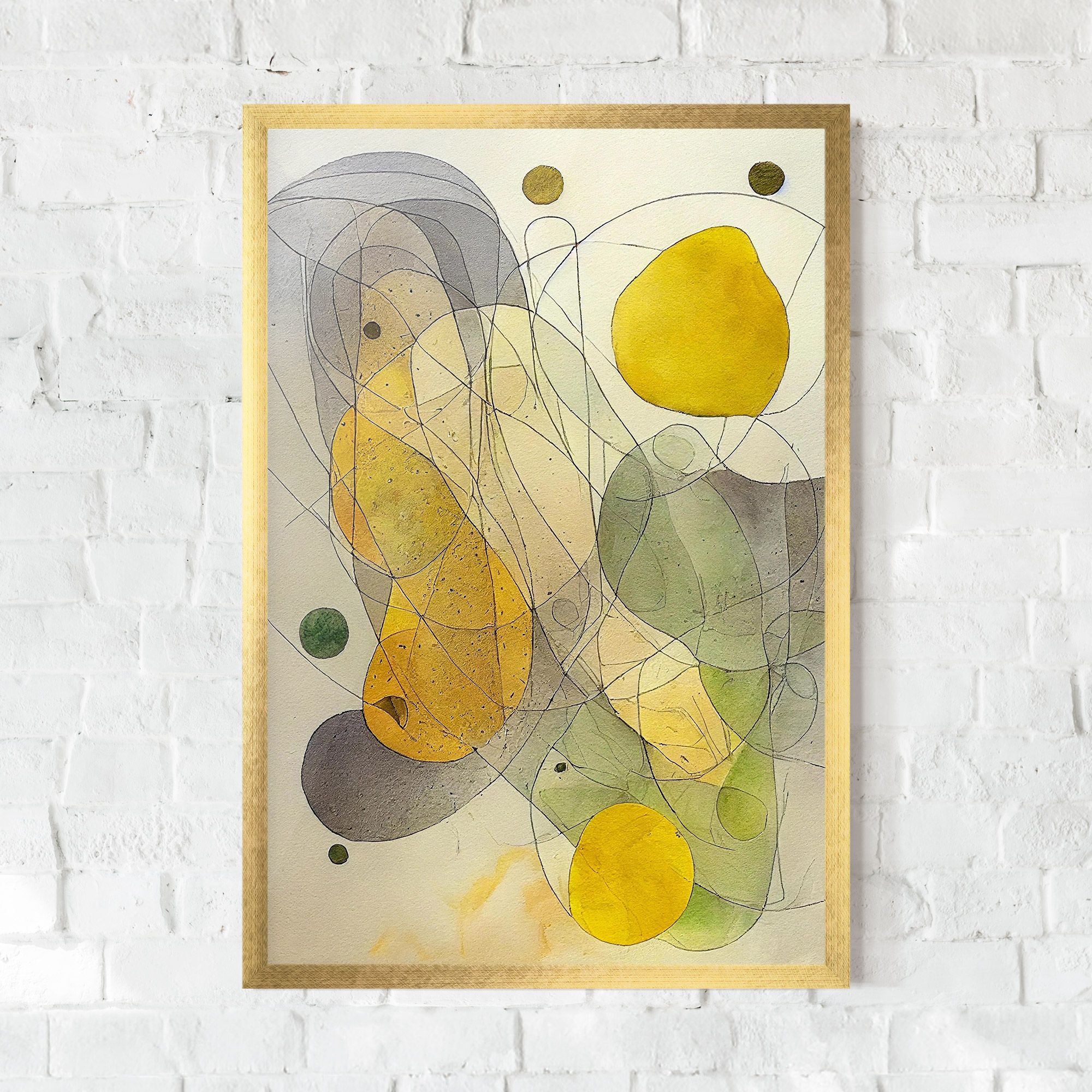 Abstract Lemons mockup 0