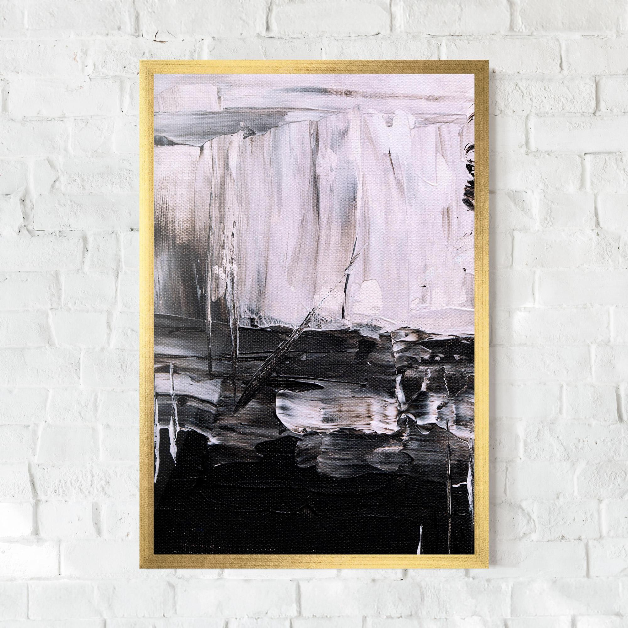 Keretezett Poszter Abstract Paintings mockup 0