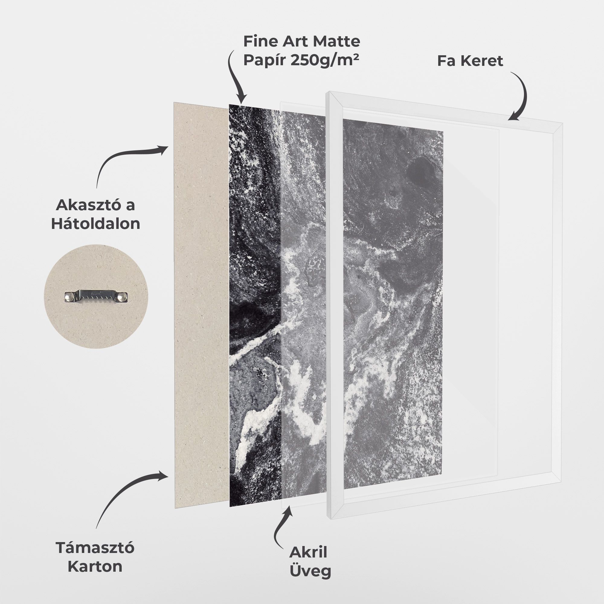 Black And White Abstract mockup 1