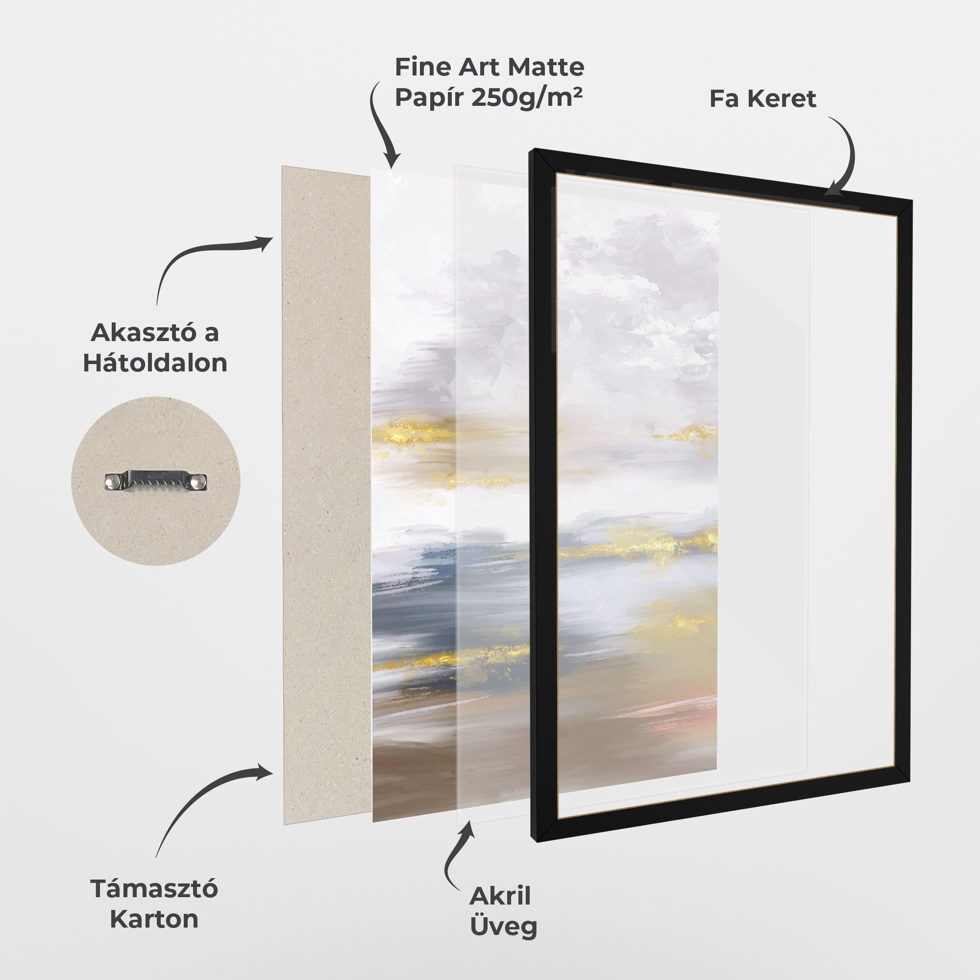 Messy Gold Art mockup 1