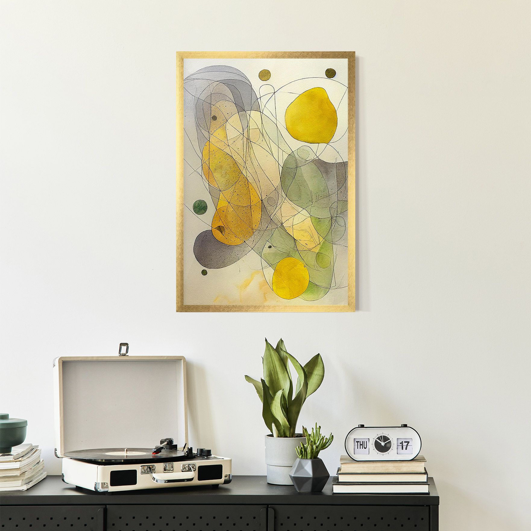 Abstract Lemons mockup 2