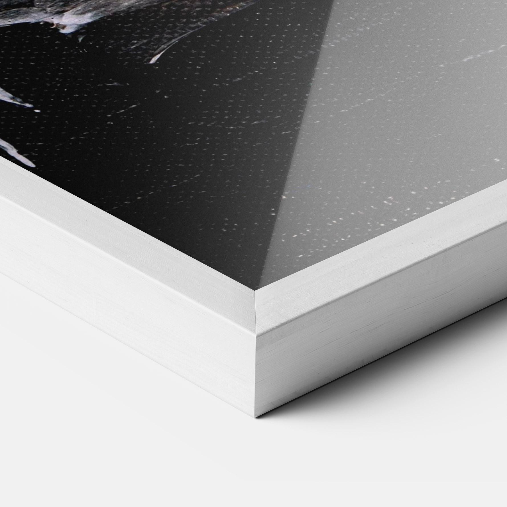 Keretezett Poszter Abstract Paintings mockup 3