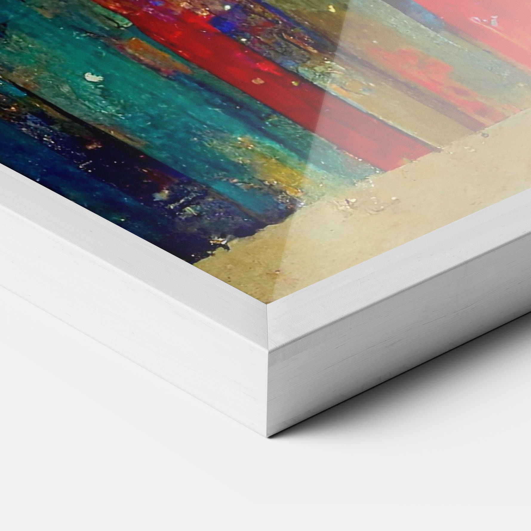 Black Lines On Yellow Light mockup 3