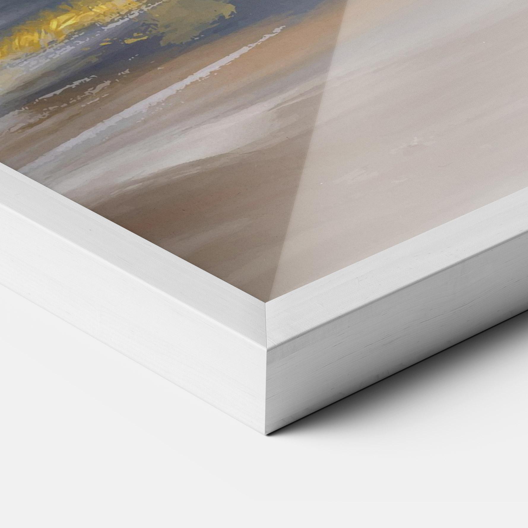 Keretezett Poszter Messy Gold Art mockup 3