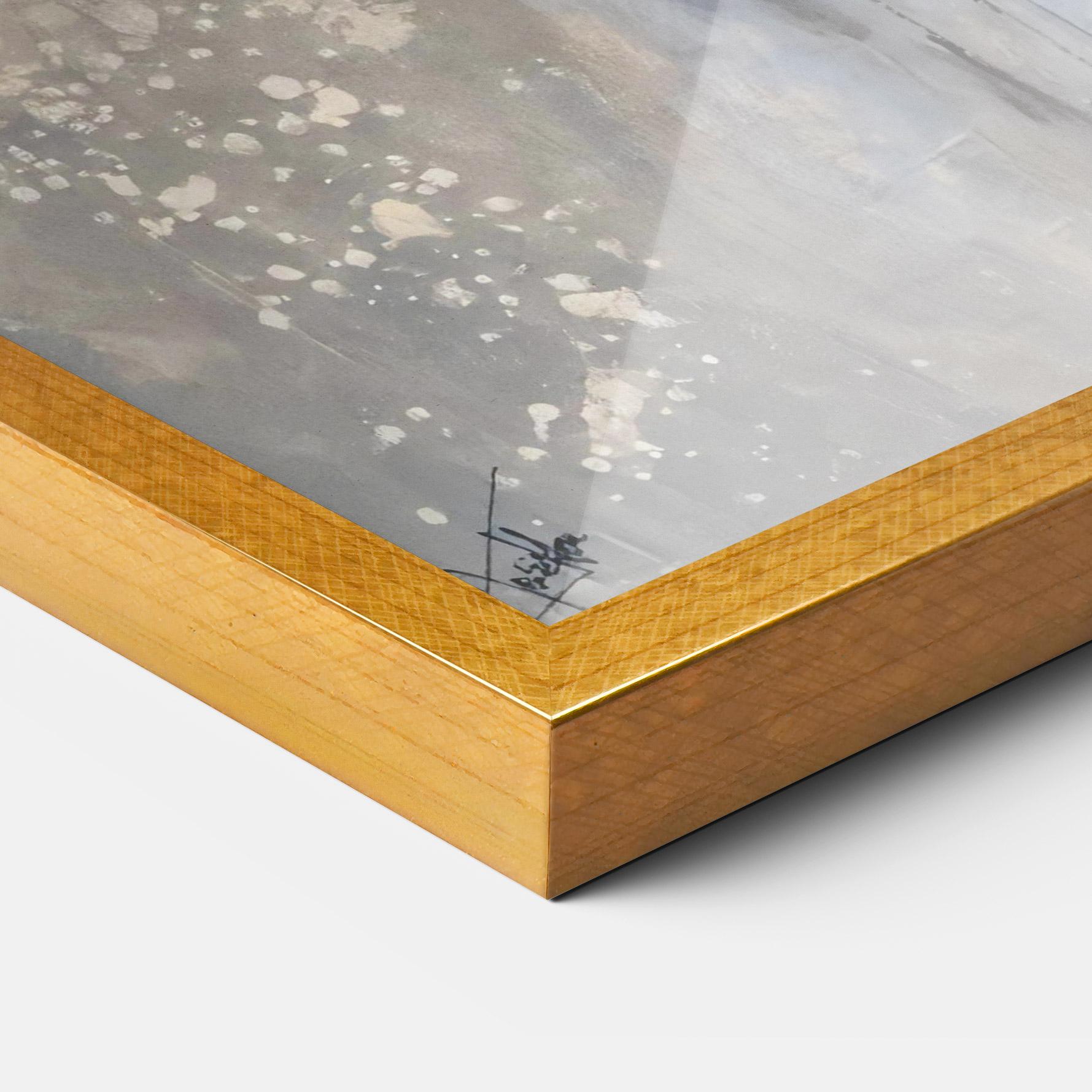 Keretezett Poszter Abstract Moons mockup 3