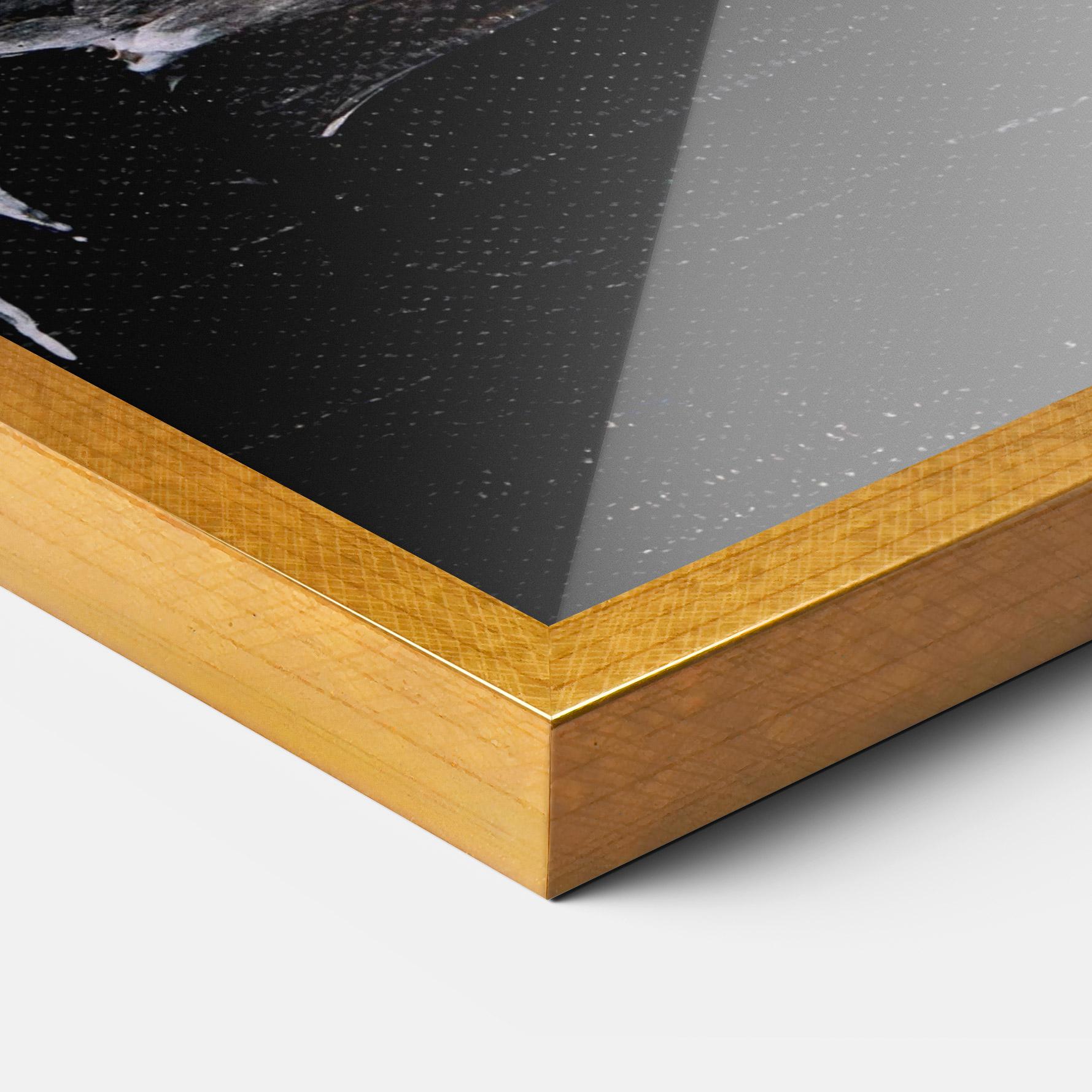 Keretezett Poszter Abstract Paintings mockup 3