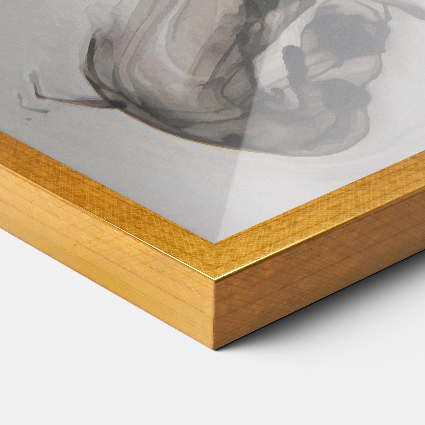 Gold Glitter Watercolor mockup 3