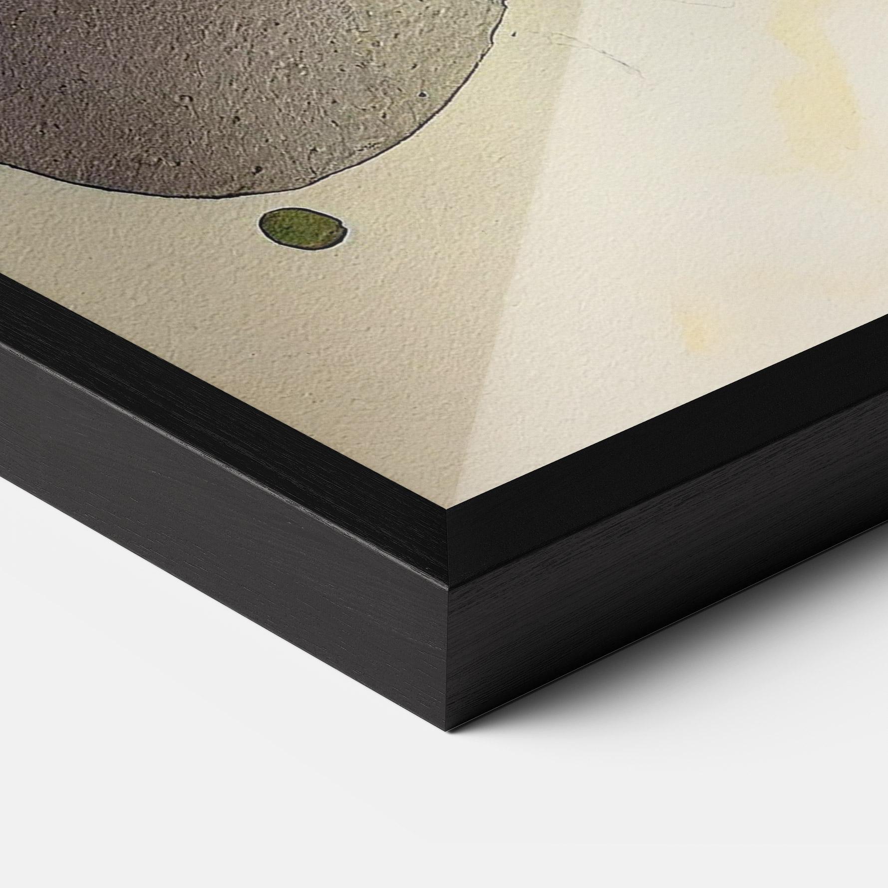 Keretezett Poszter Abstract Lemons mockup 3