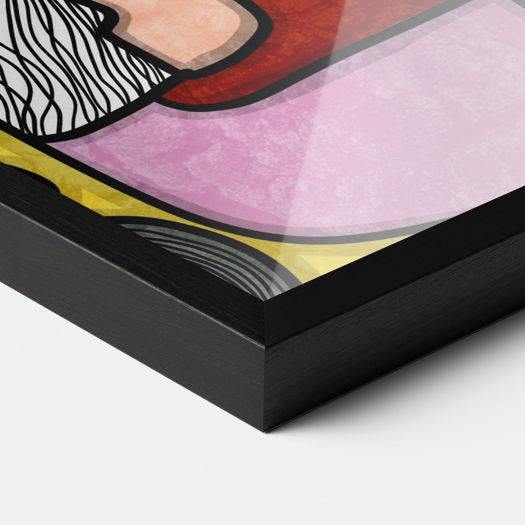 Abstract Looking Eyes mockup 3