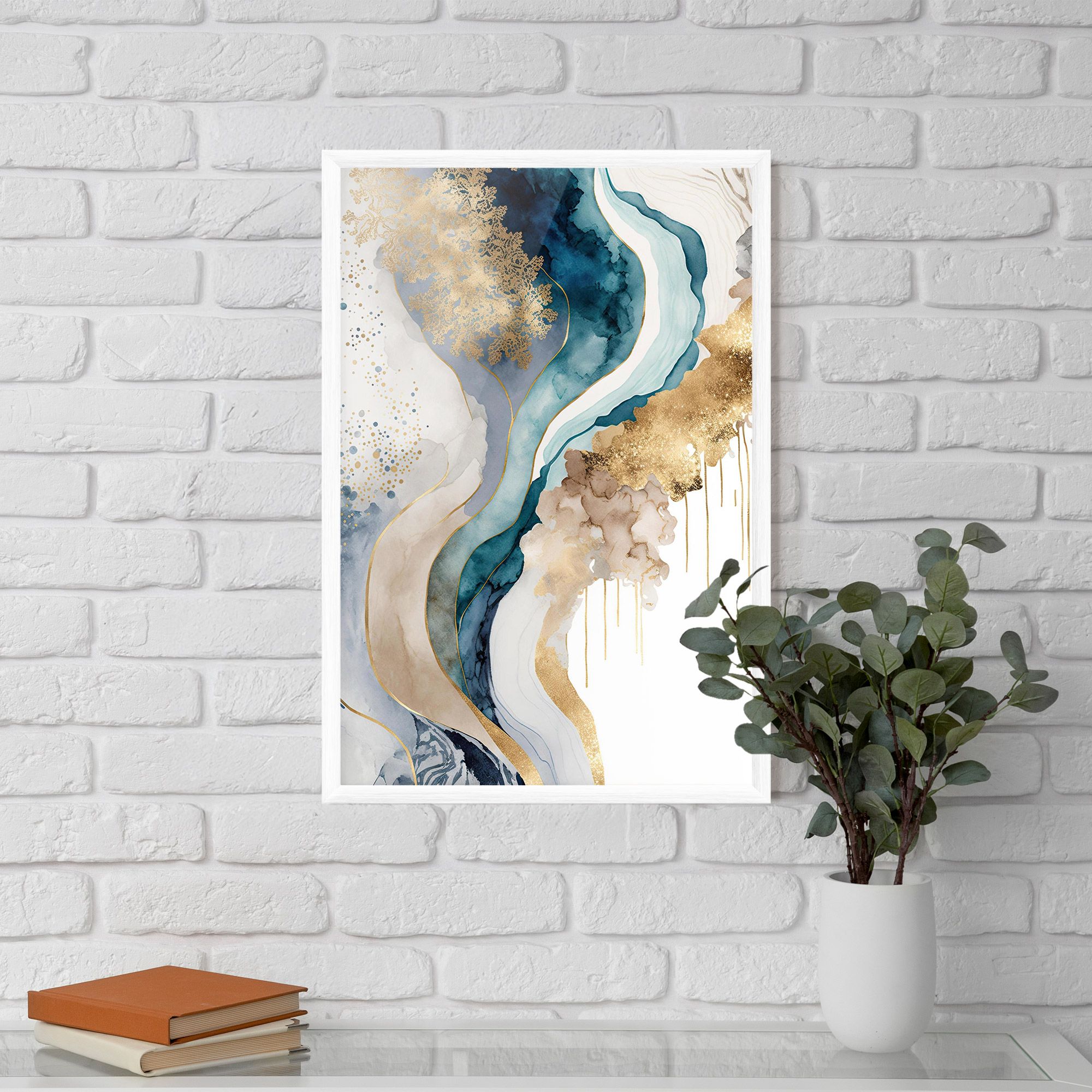 Light Blue Waves mockup 5