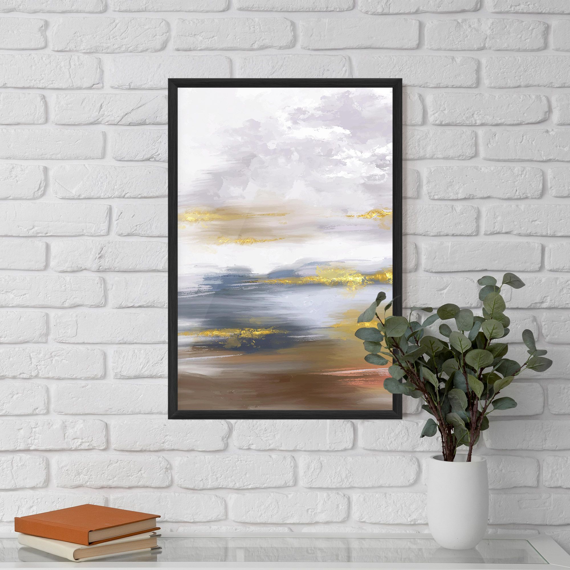 Messy Gold Art mockup 5