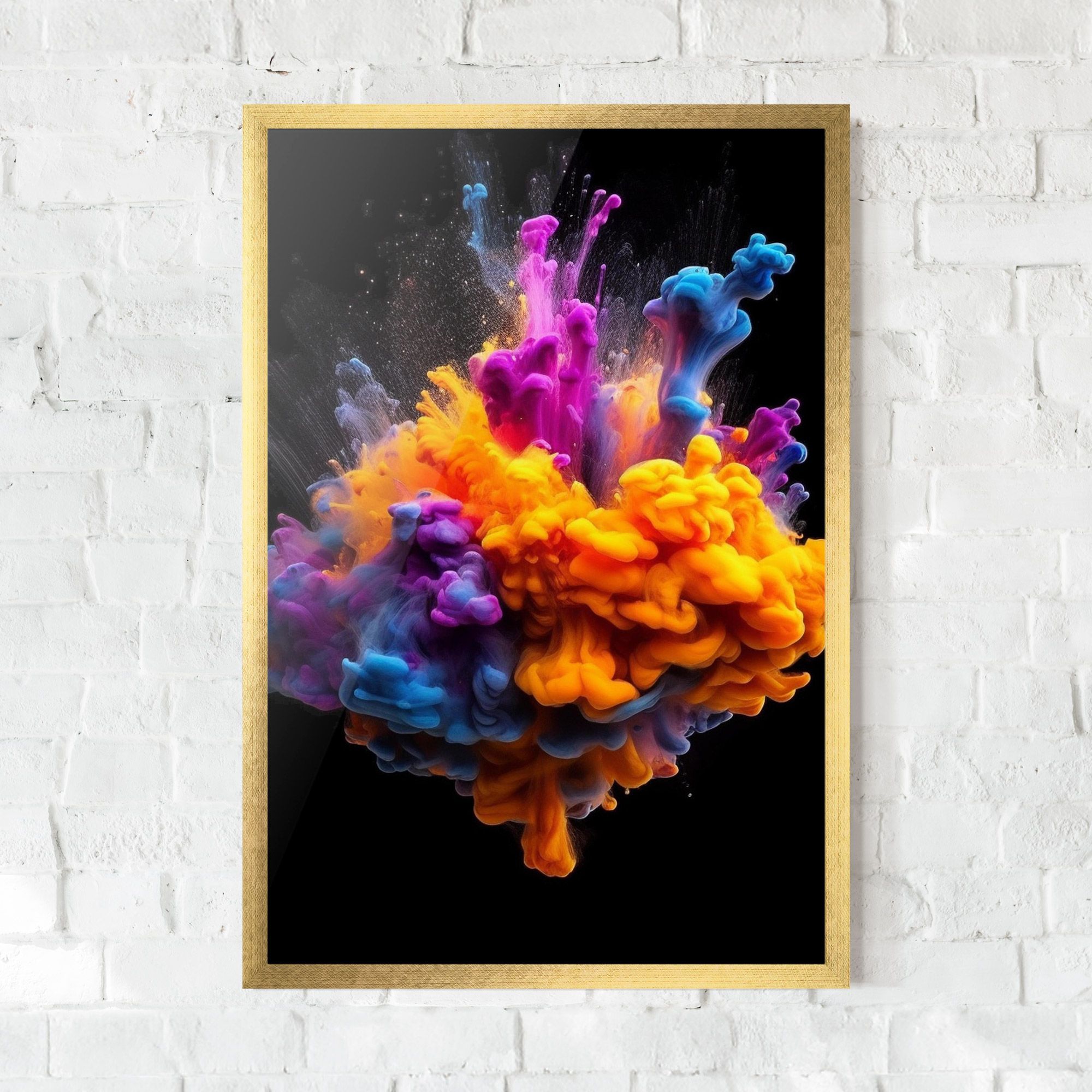 Colorful Cloud Liquid mockup 0