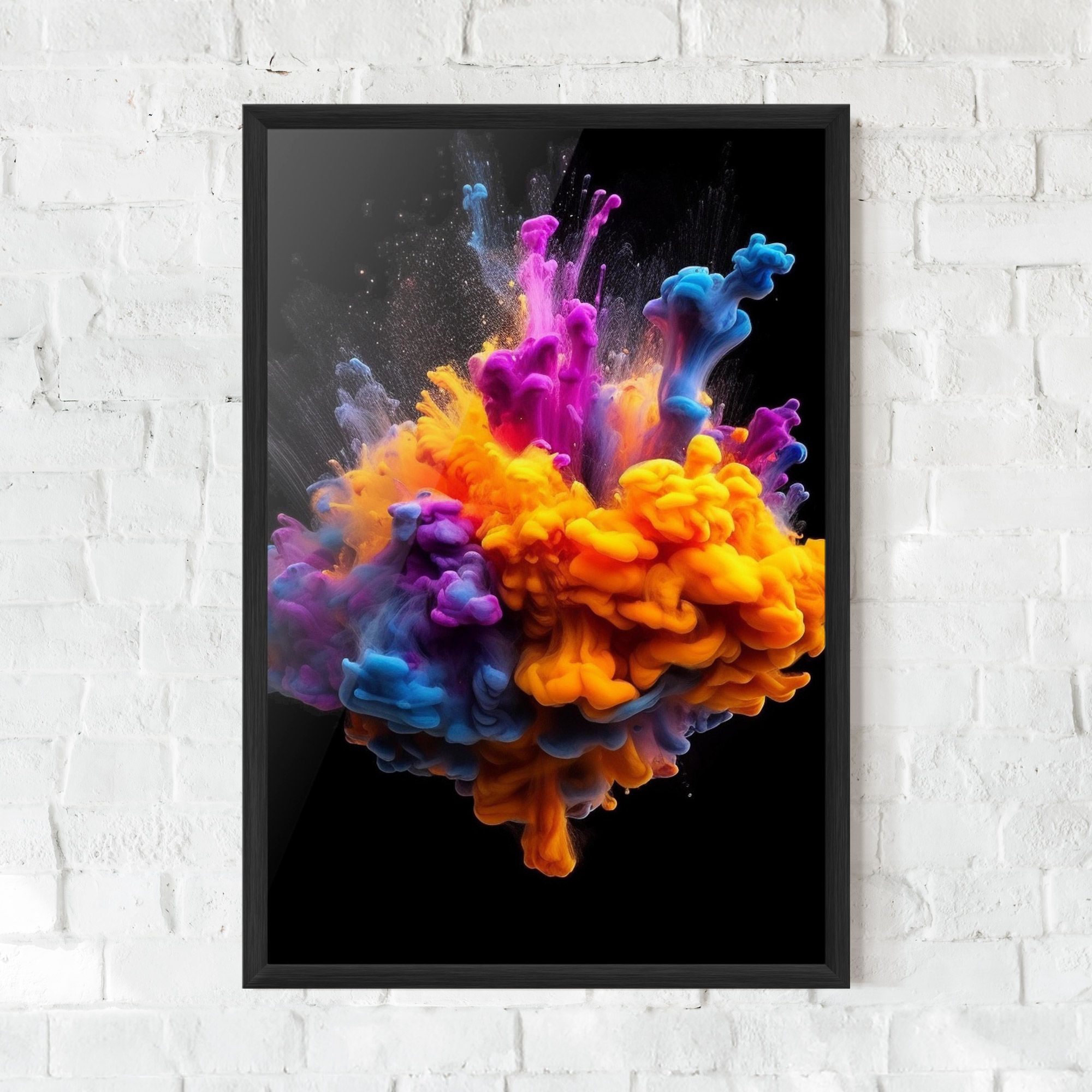 Colorful Cloud Liquid mockup 0