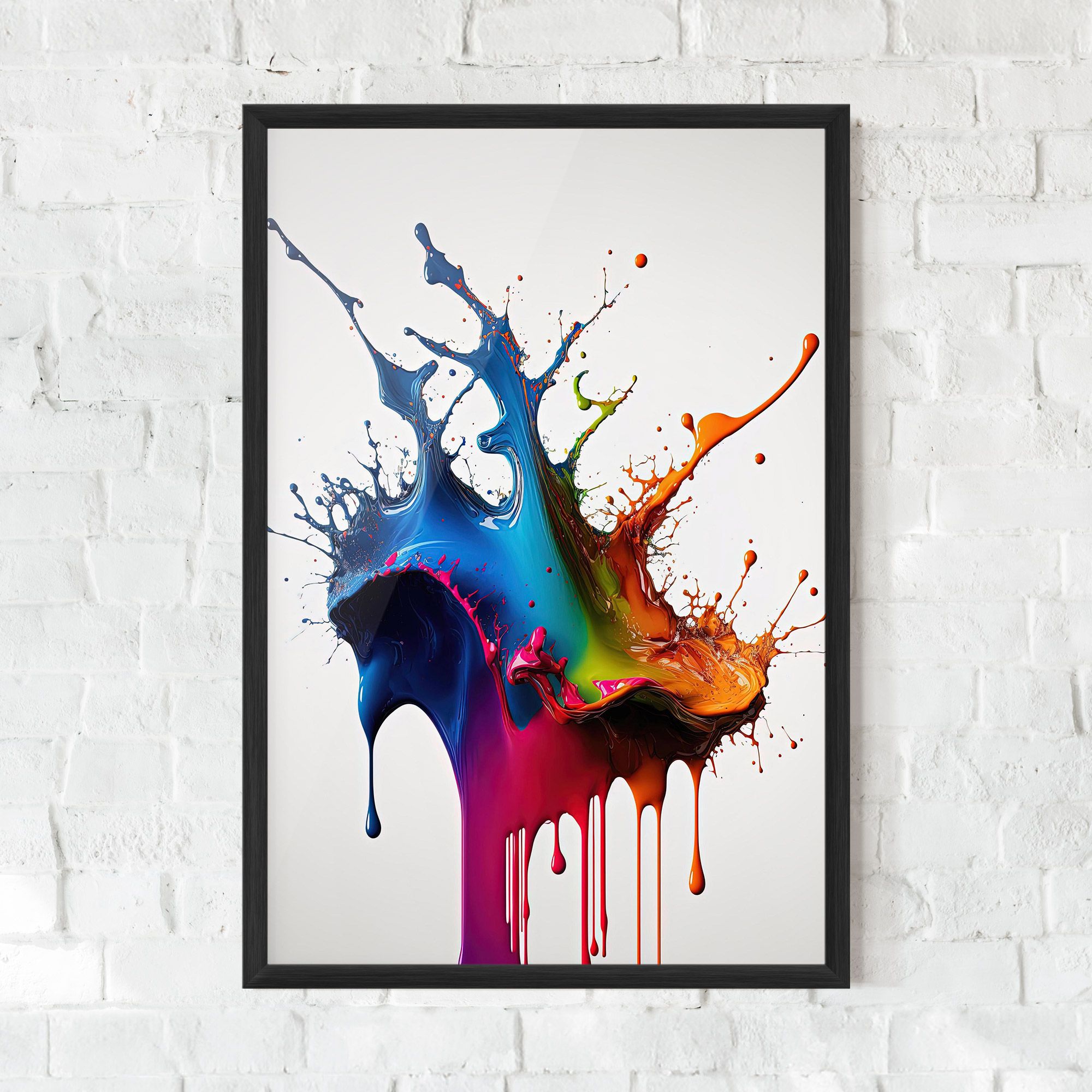 Yellow Blue Floating mockup 0