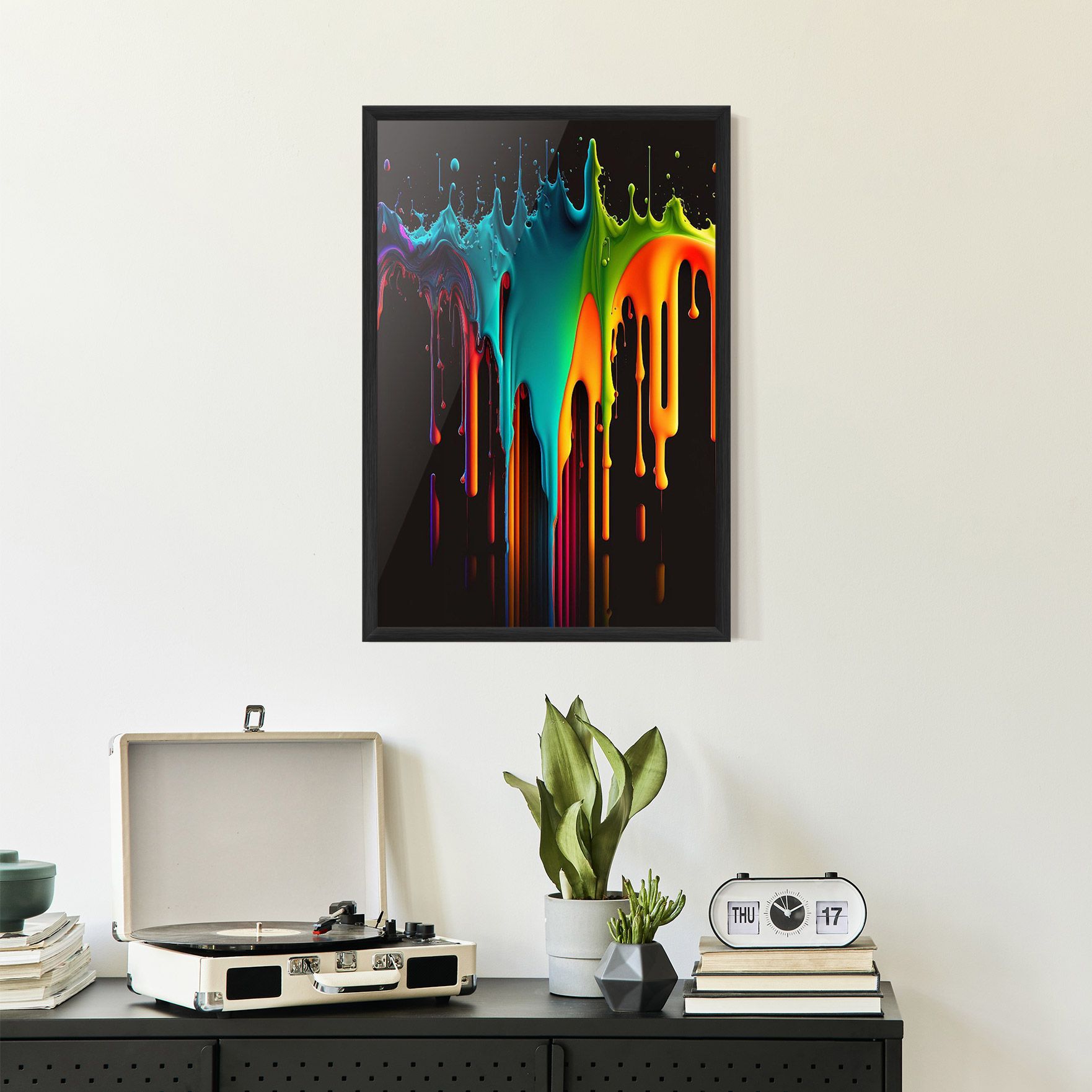 Rainbow Floating Colors mockup 2
