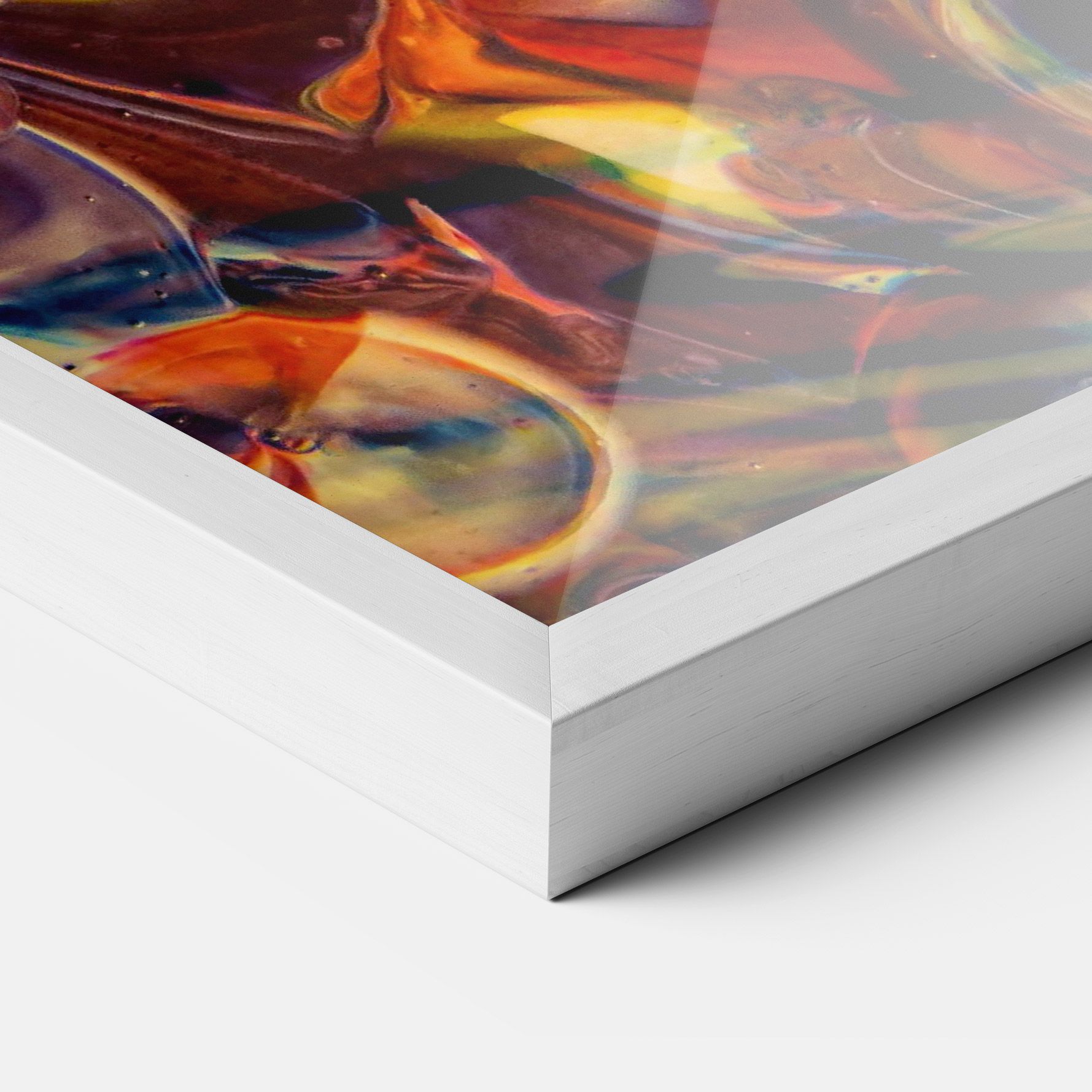 Abstract Glass mockup 3