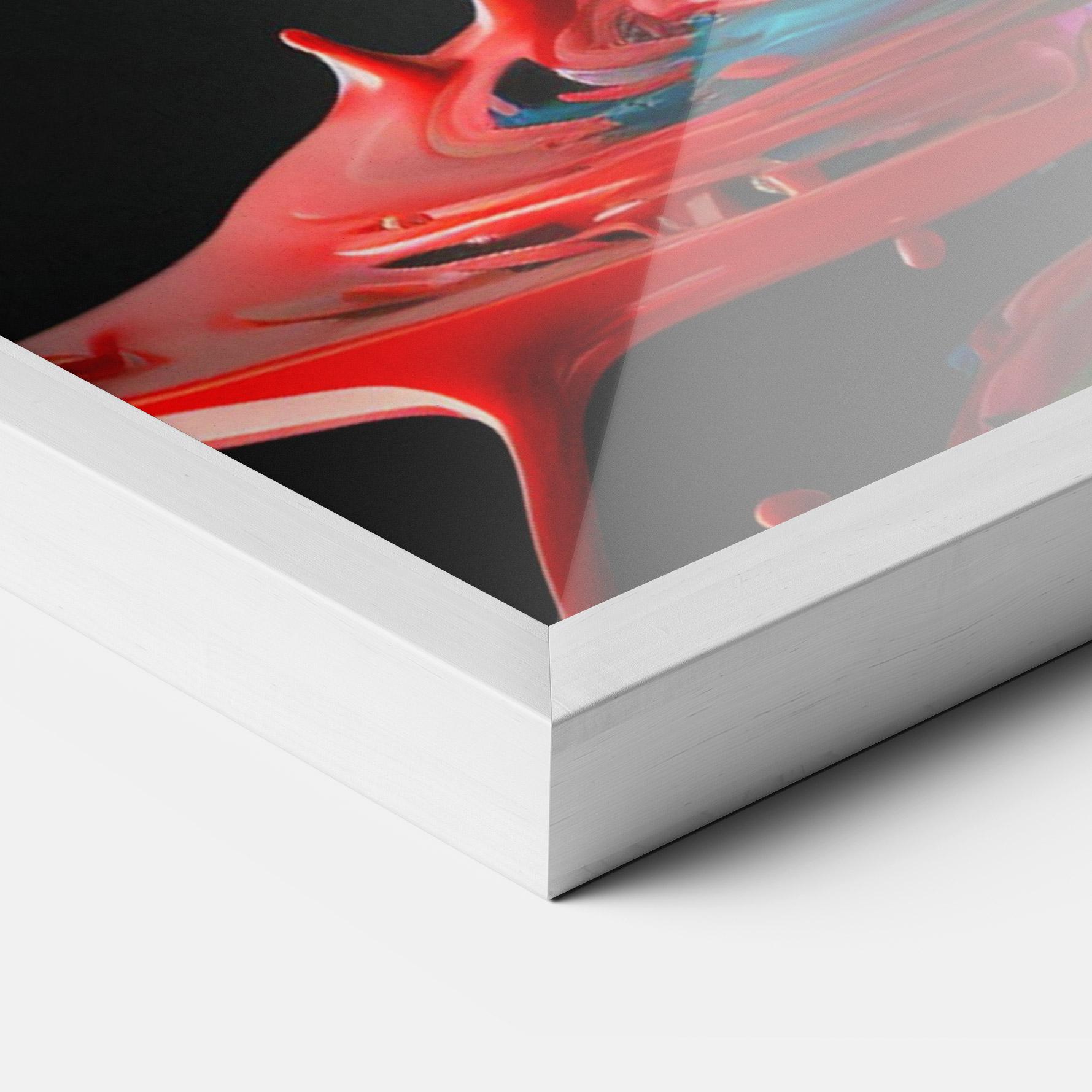 Keretezett Poszter Beautiful Colorful Splash mockup 3