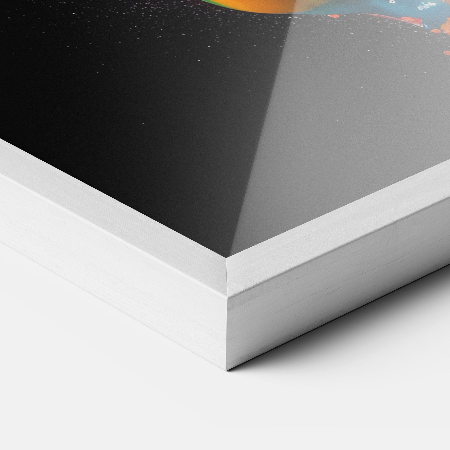 Colorful Paint Dropped mockup 3