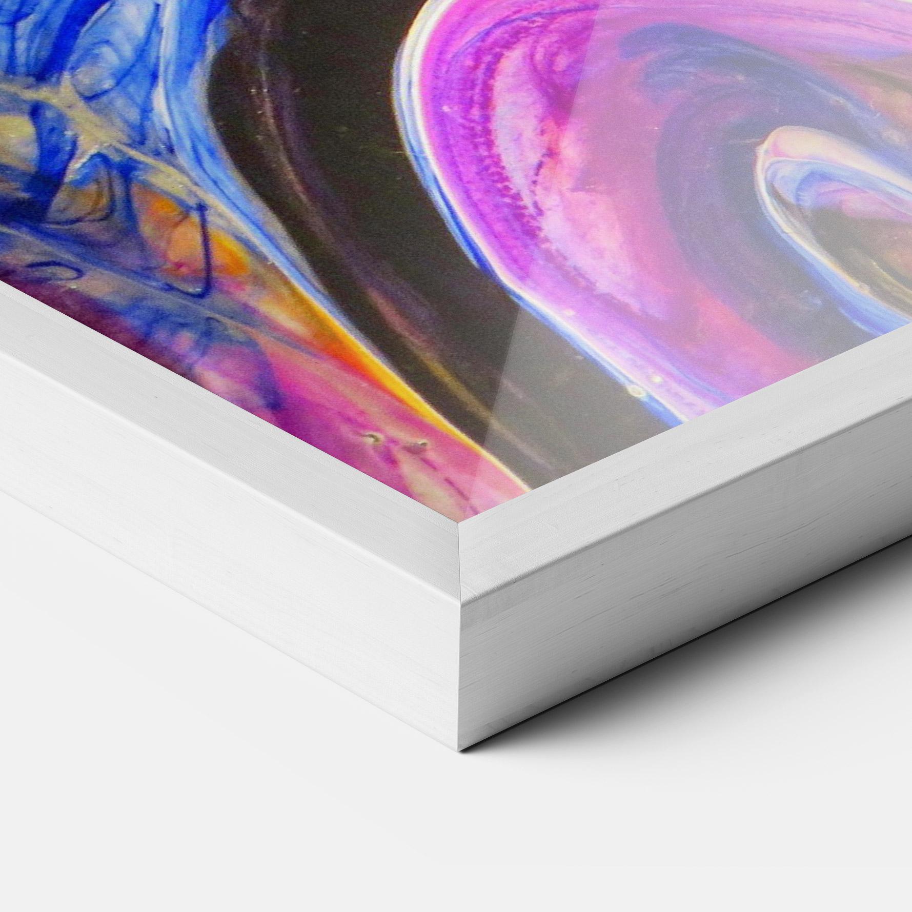 Keretezett Poszter Colourful Abstract Shades mockup 3