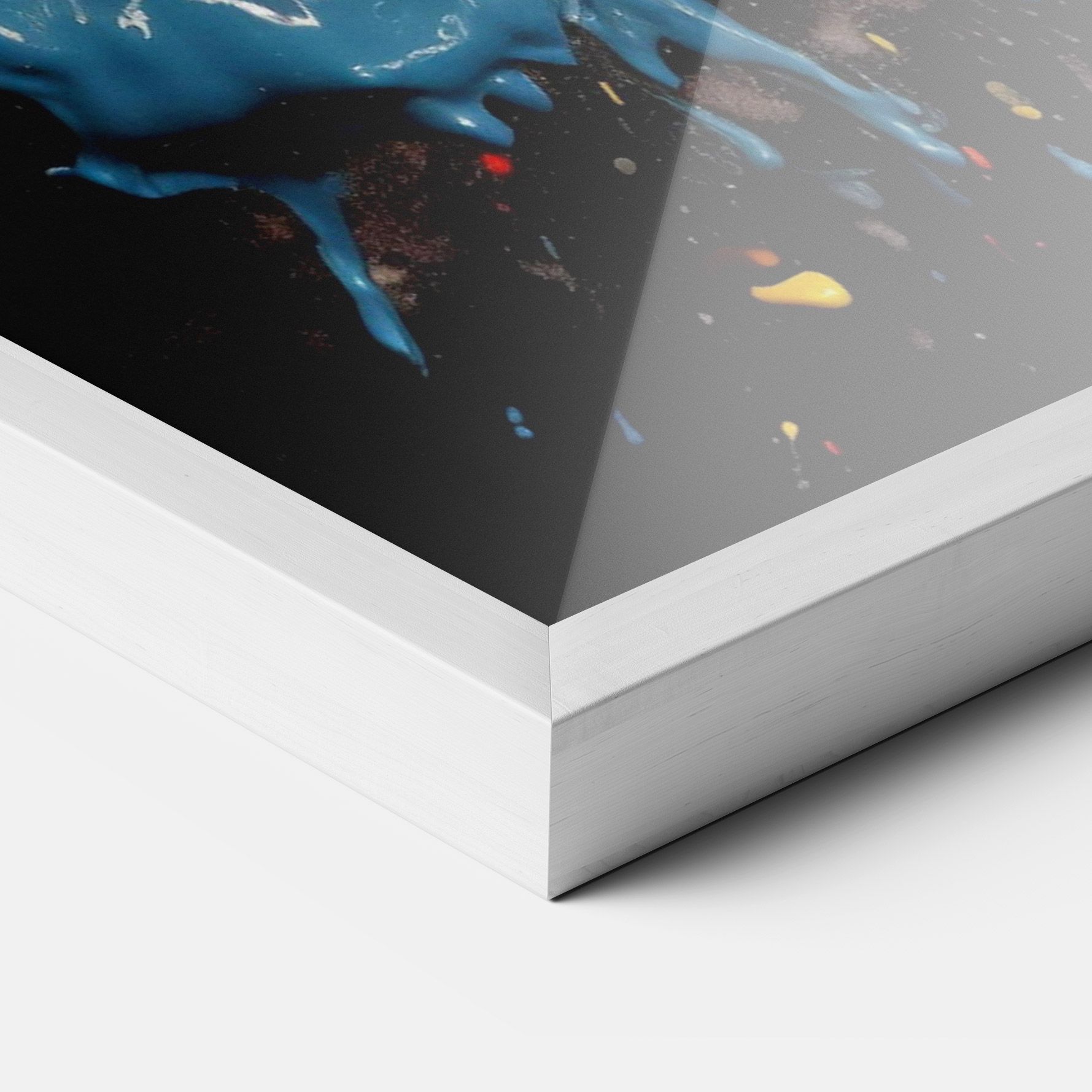 Floating Color Splash mockup 3