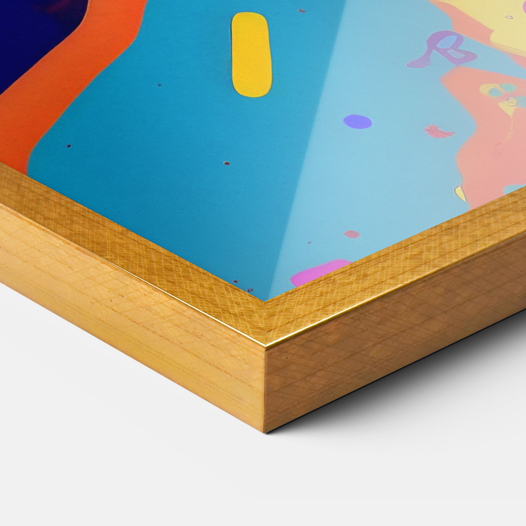 Abstract Color Work mockup 3