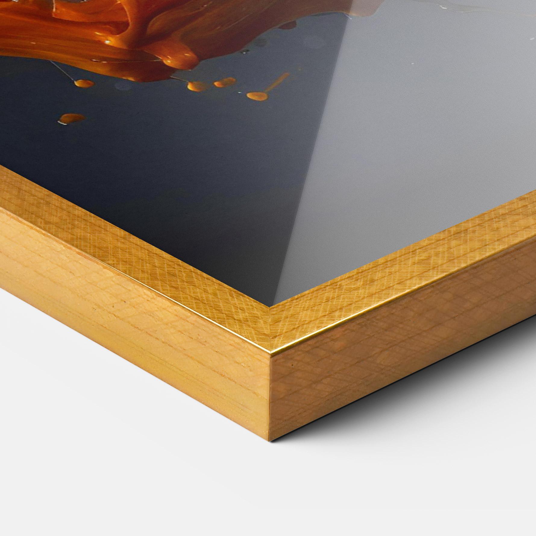 Keretezett Poszter Colorful Splash Floating mockup 3