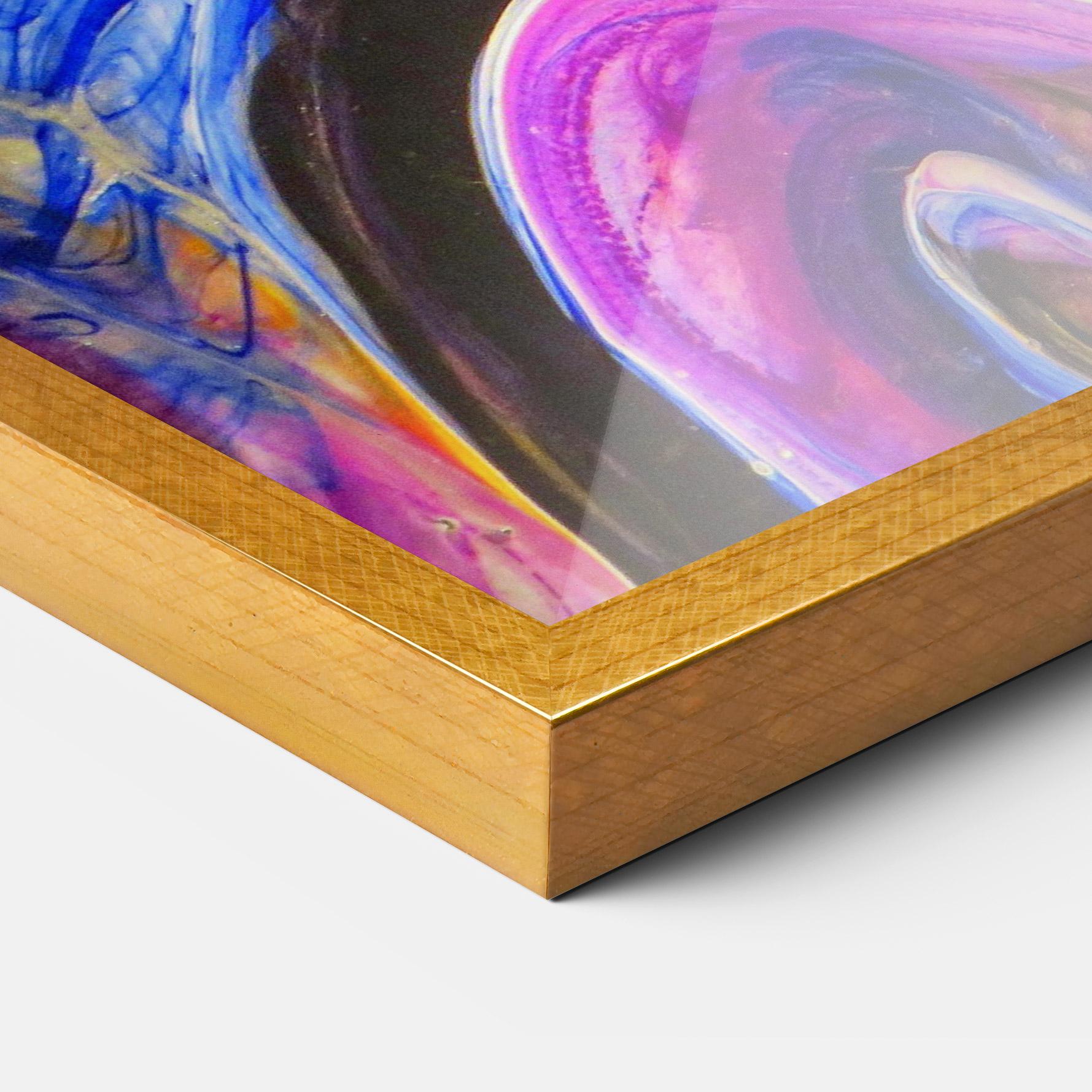 Keretezett Poszter Colourful Abstract Shades mockup 3