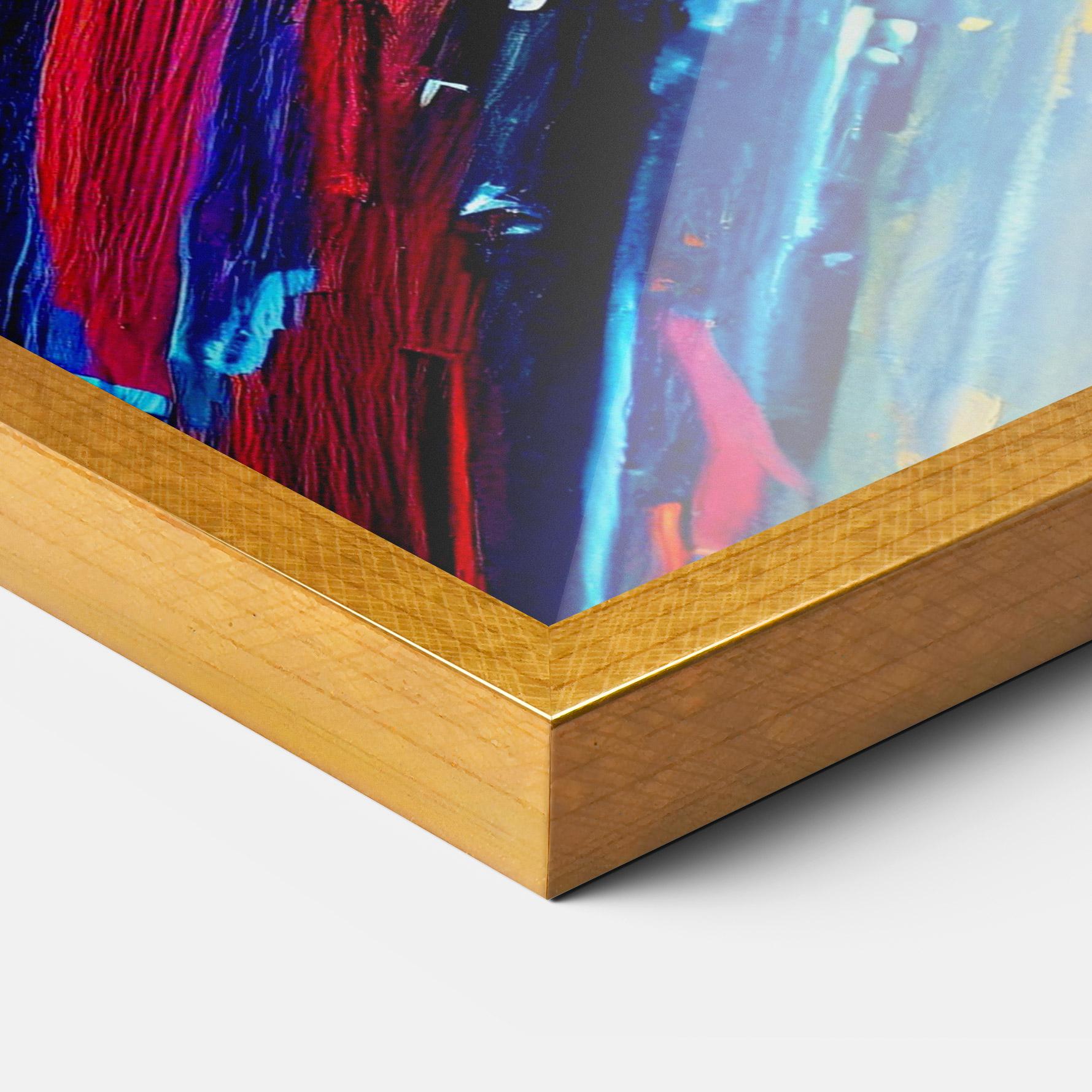 Keretezett Poszter Horizontal Color Shot mockup 3