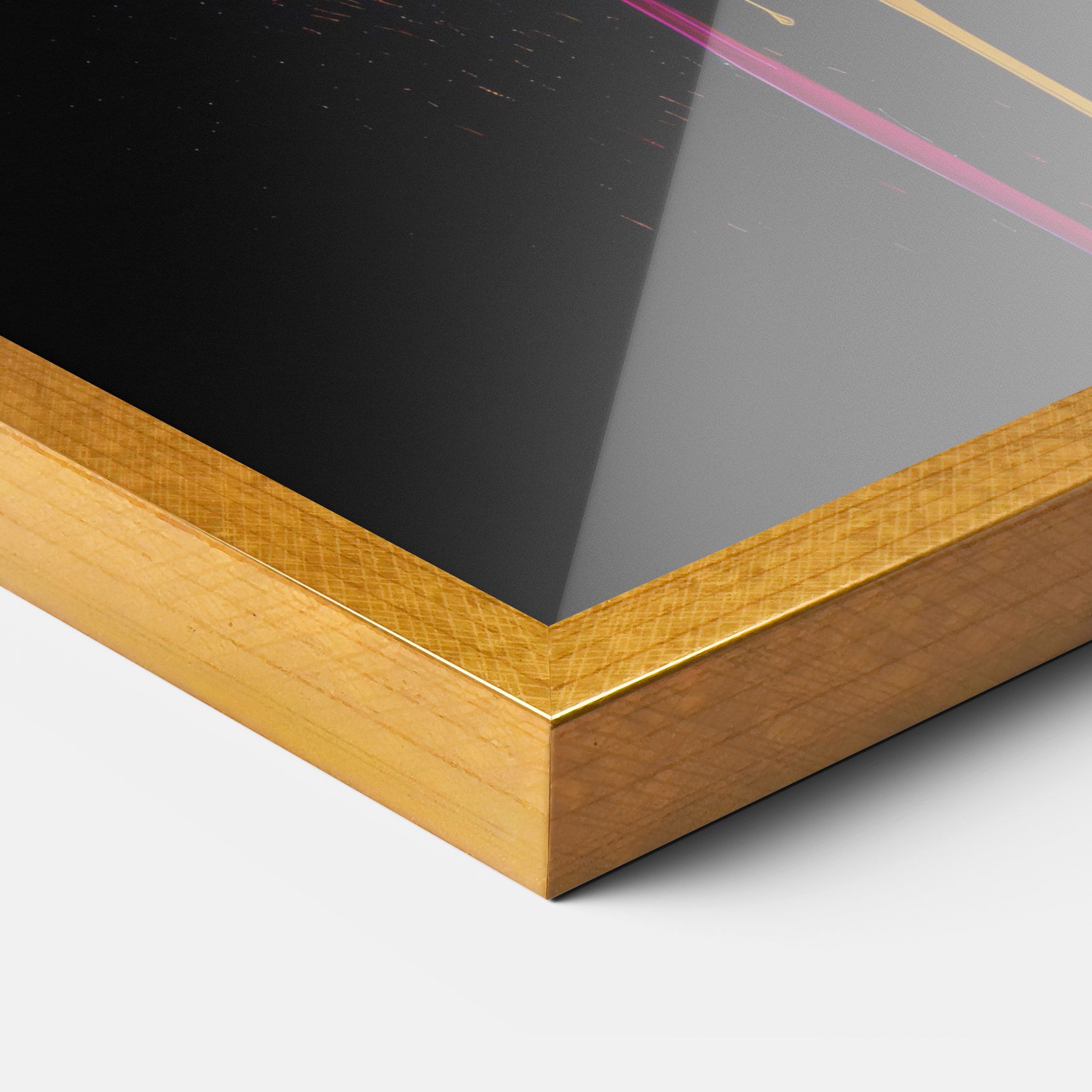 Yellow Splash Floating mockup 3