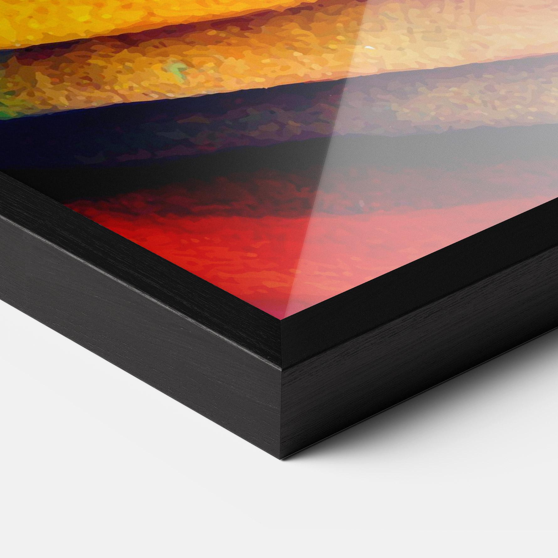 Keretezett Poszter Autumn Abstract Color mockup 3