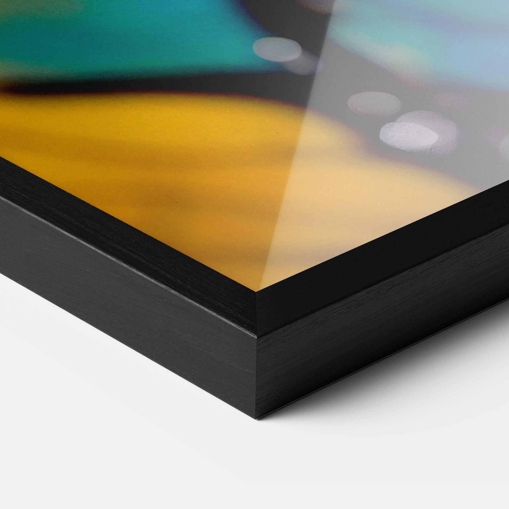 Keretezett Poszter Beautiful Colorful Epoxy mockup 3