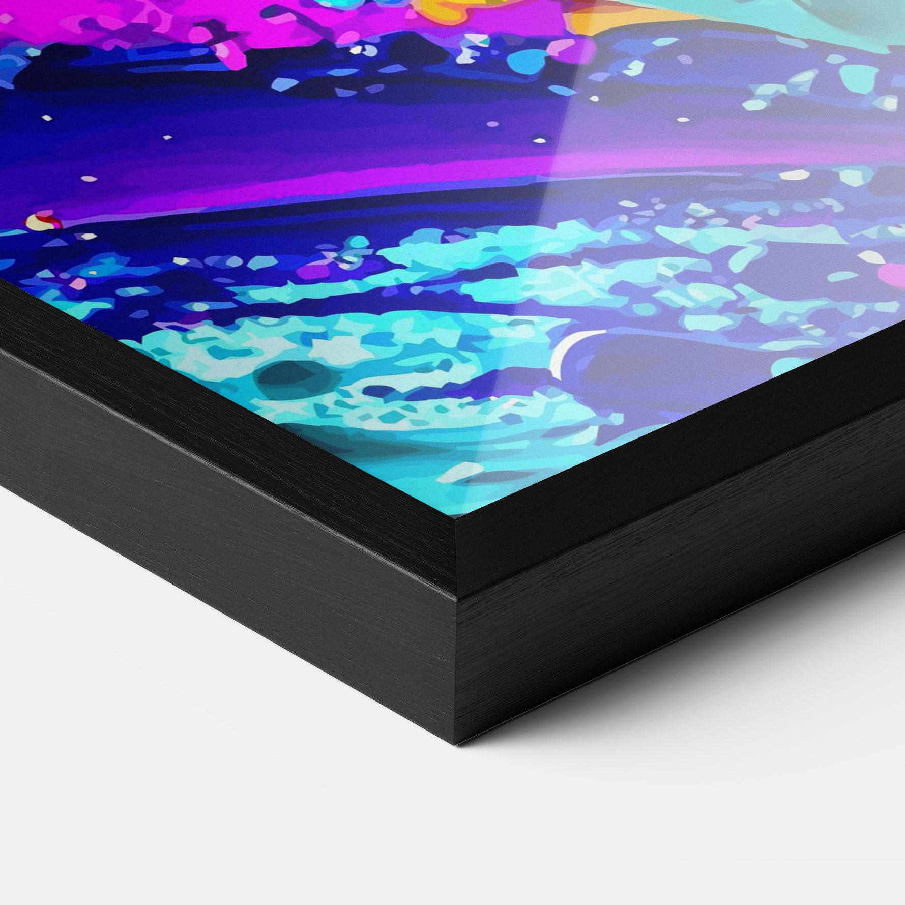 Keretezett Poszter Pretty Splash mockup 3