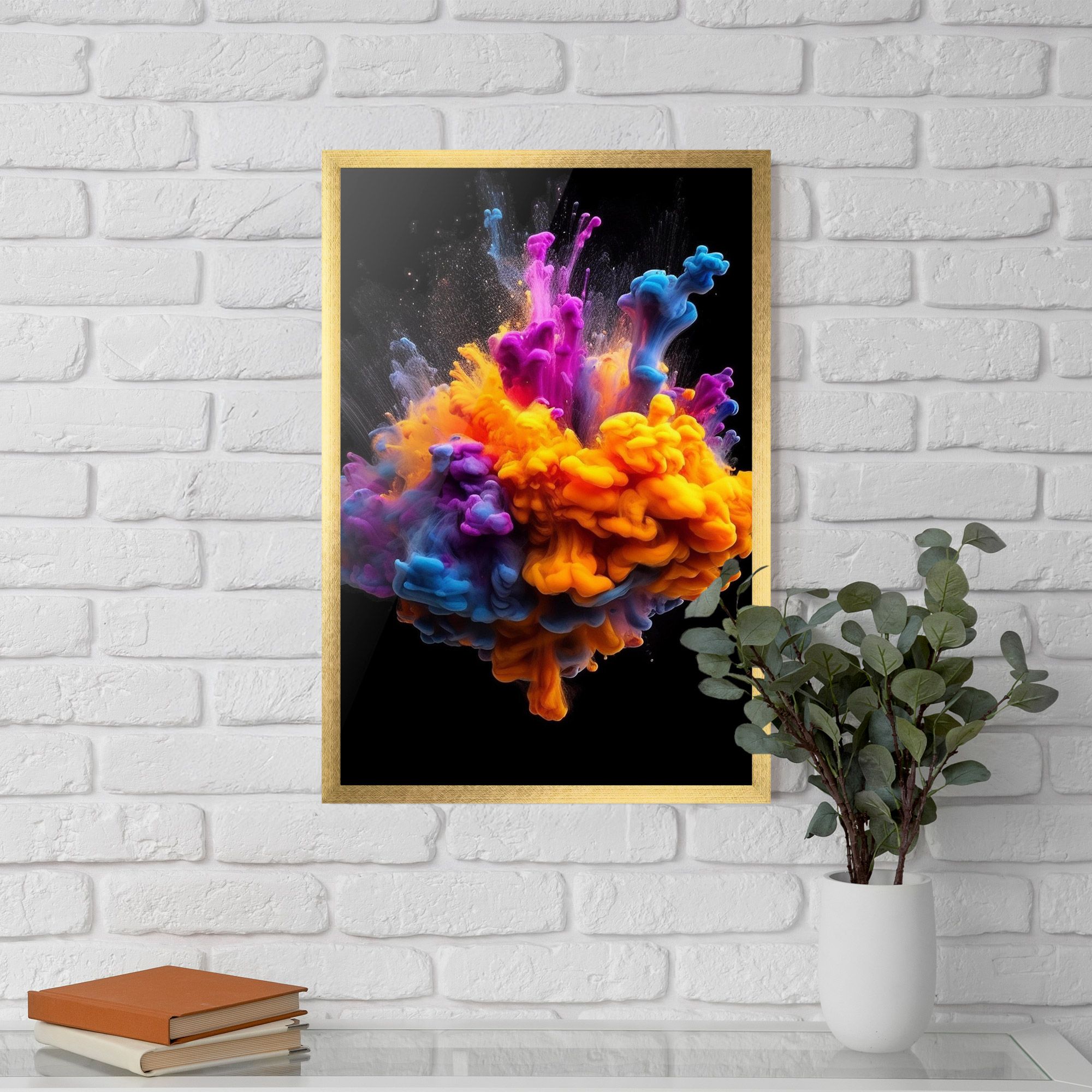 Colorful Cloud Liquid mockup 5