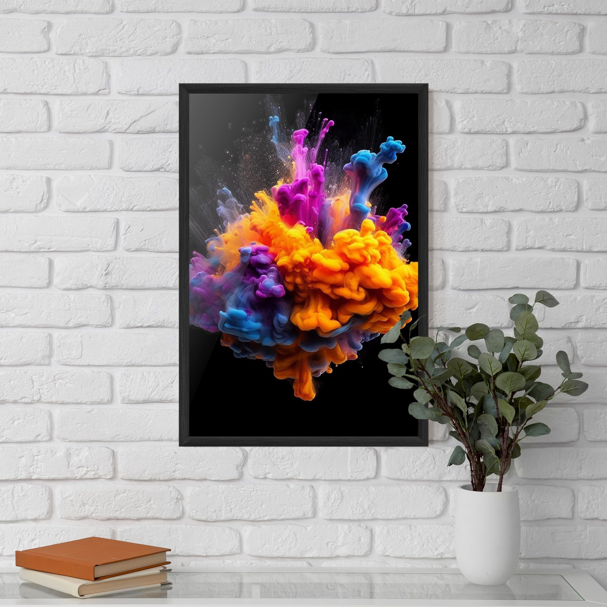 Colorful Cloud Liquid mockup 5