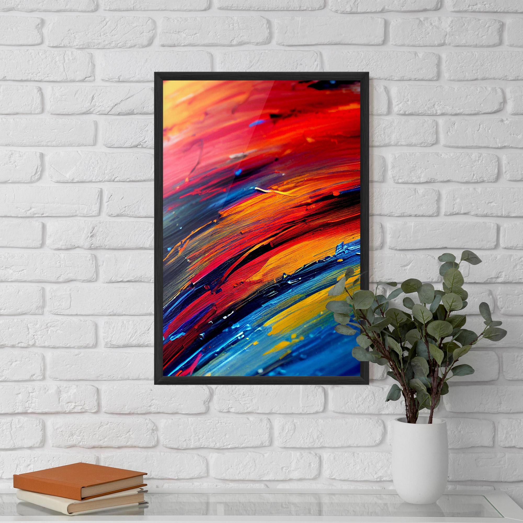 Keretezett Poszter Horizontal Color Shot mockup 5