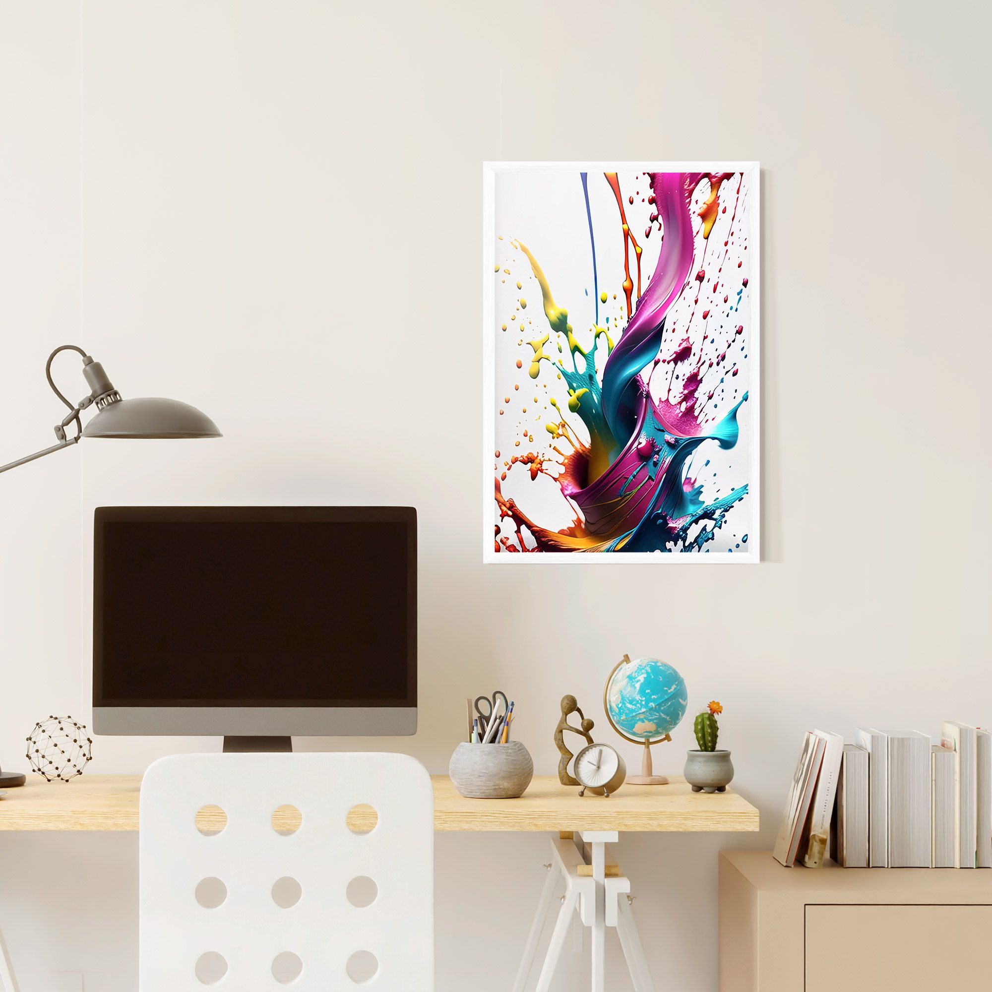 Purple Blue Splash mockup 6