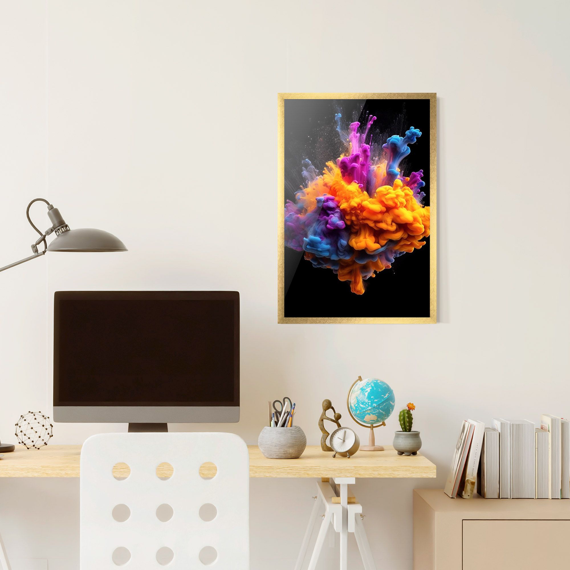 Colorful Cloud Liquid mockup 6