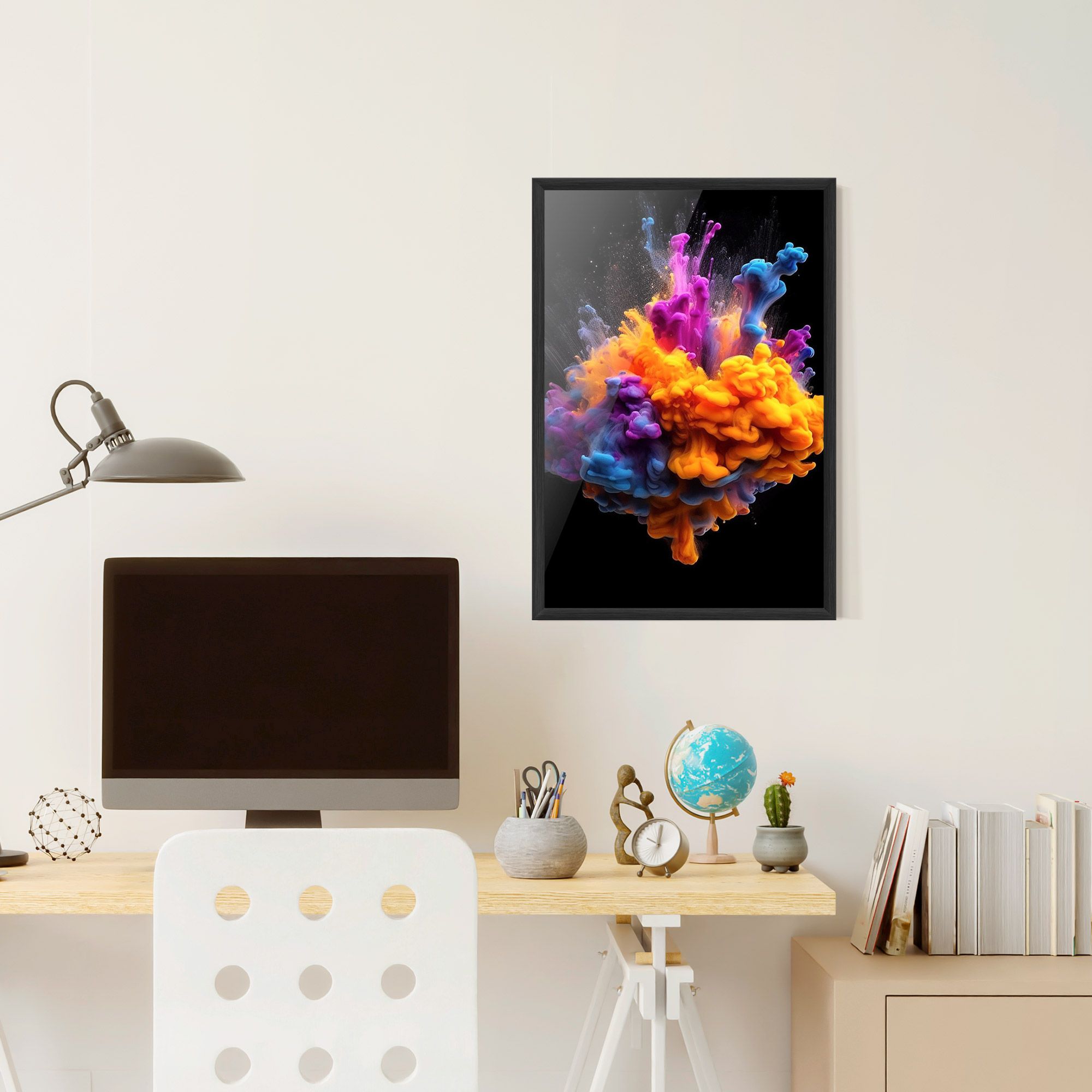 Colorful Cloud Liquid mockup 6