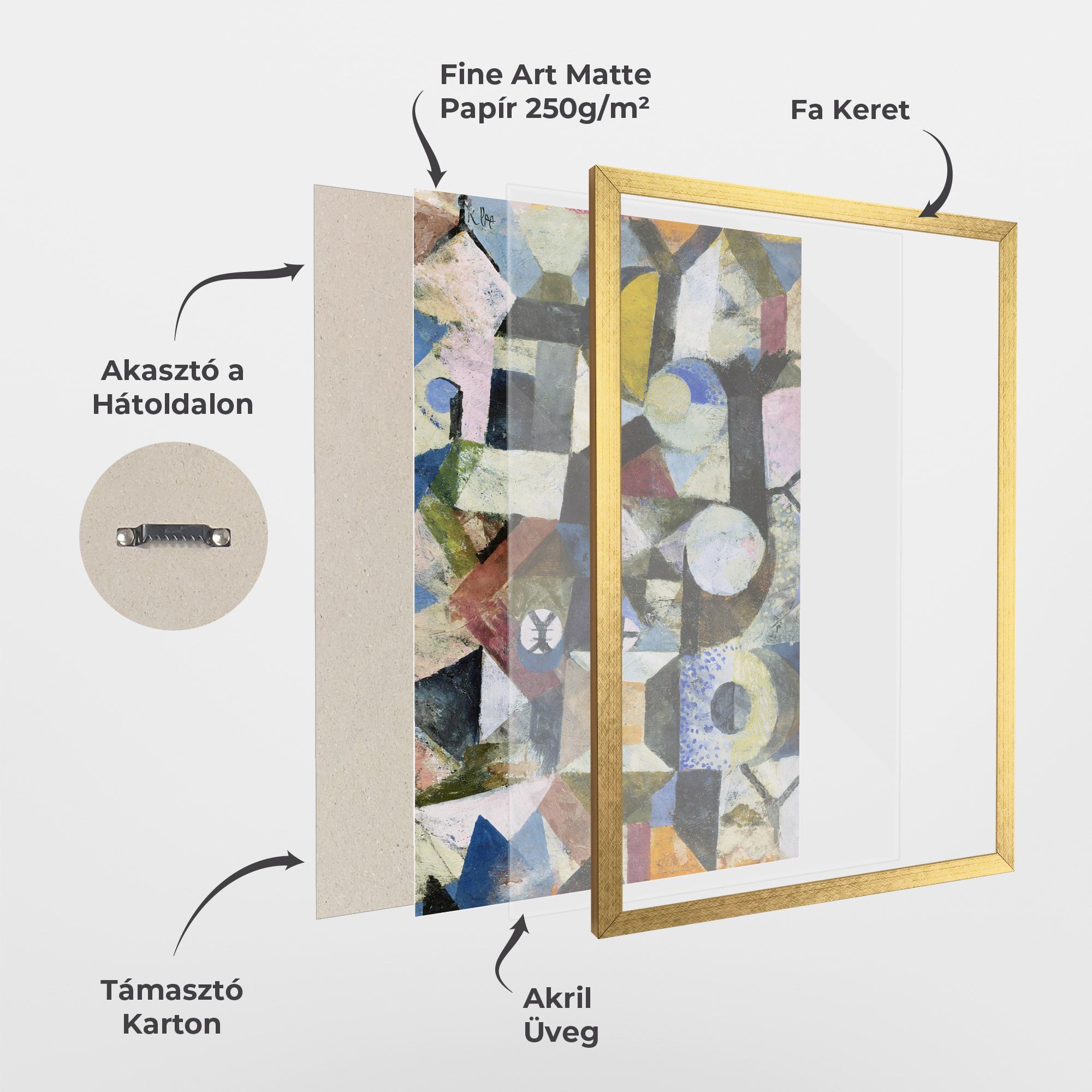 Abstract Geometric mockup 1