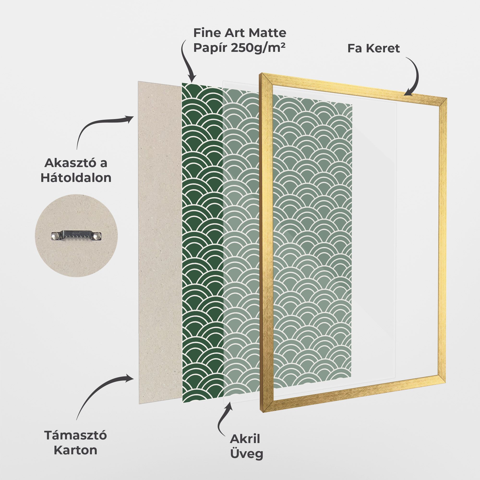 Green Semi Circle mockup 1